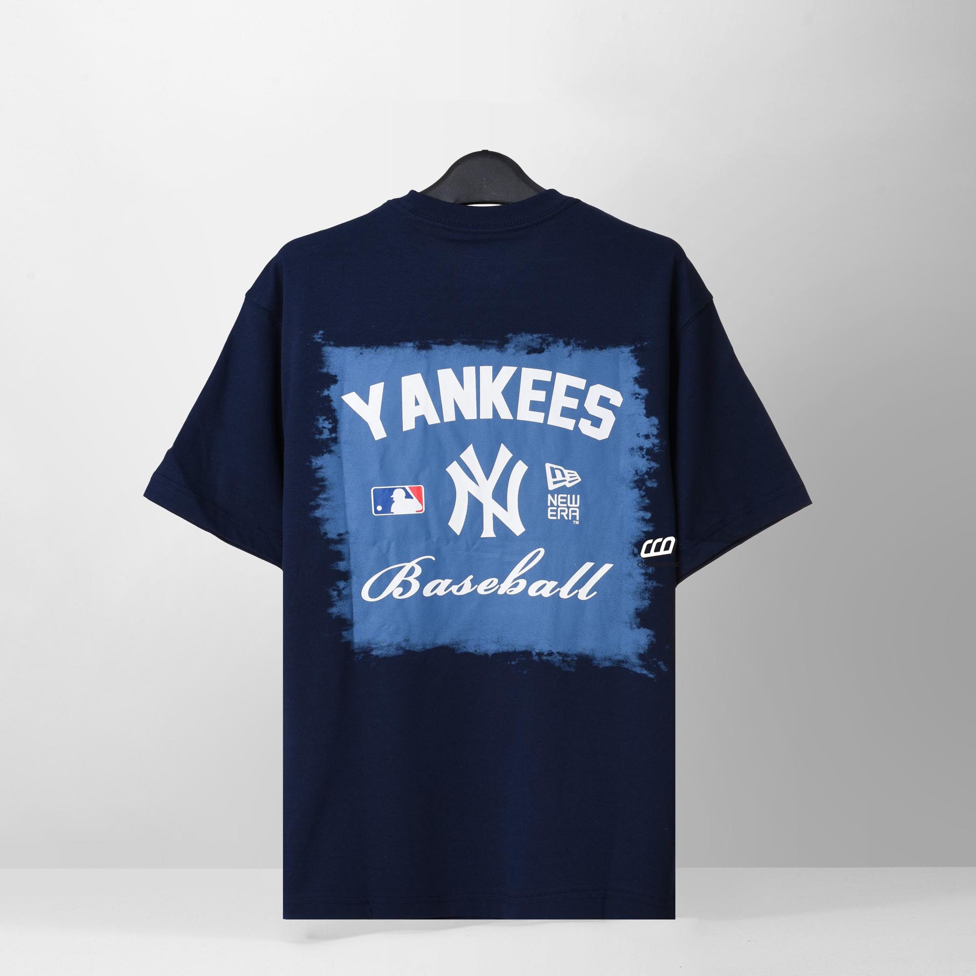 NEW ERA MLB YK BASEBALL T-SHIRT - NAVY