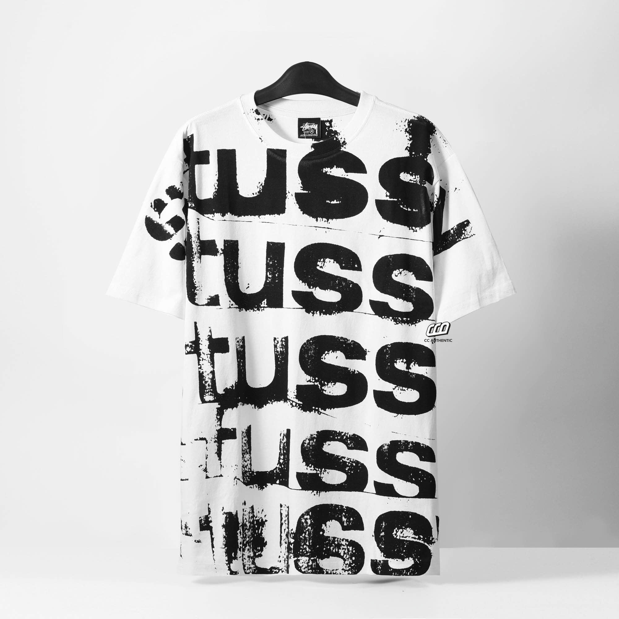 STUSSY STAMP T-SHIRT - WHITE