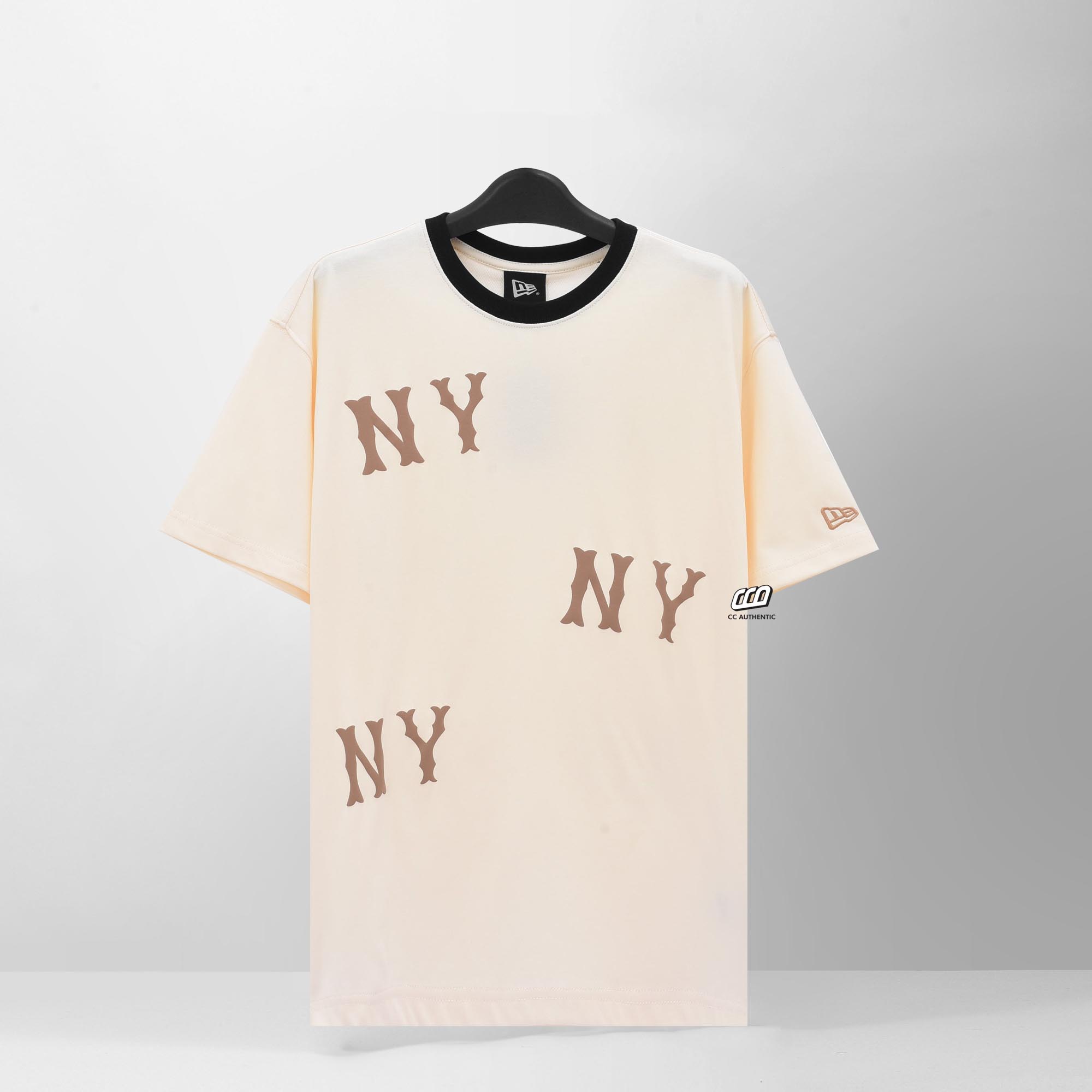 NEW ERA NEYYAN LOGO RS44 T-SHIRT - IVORY