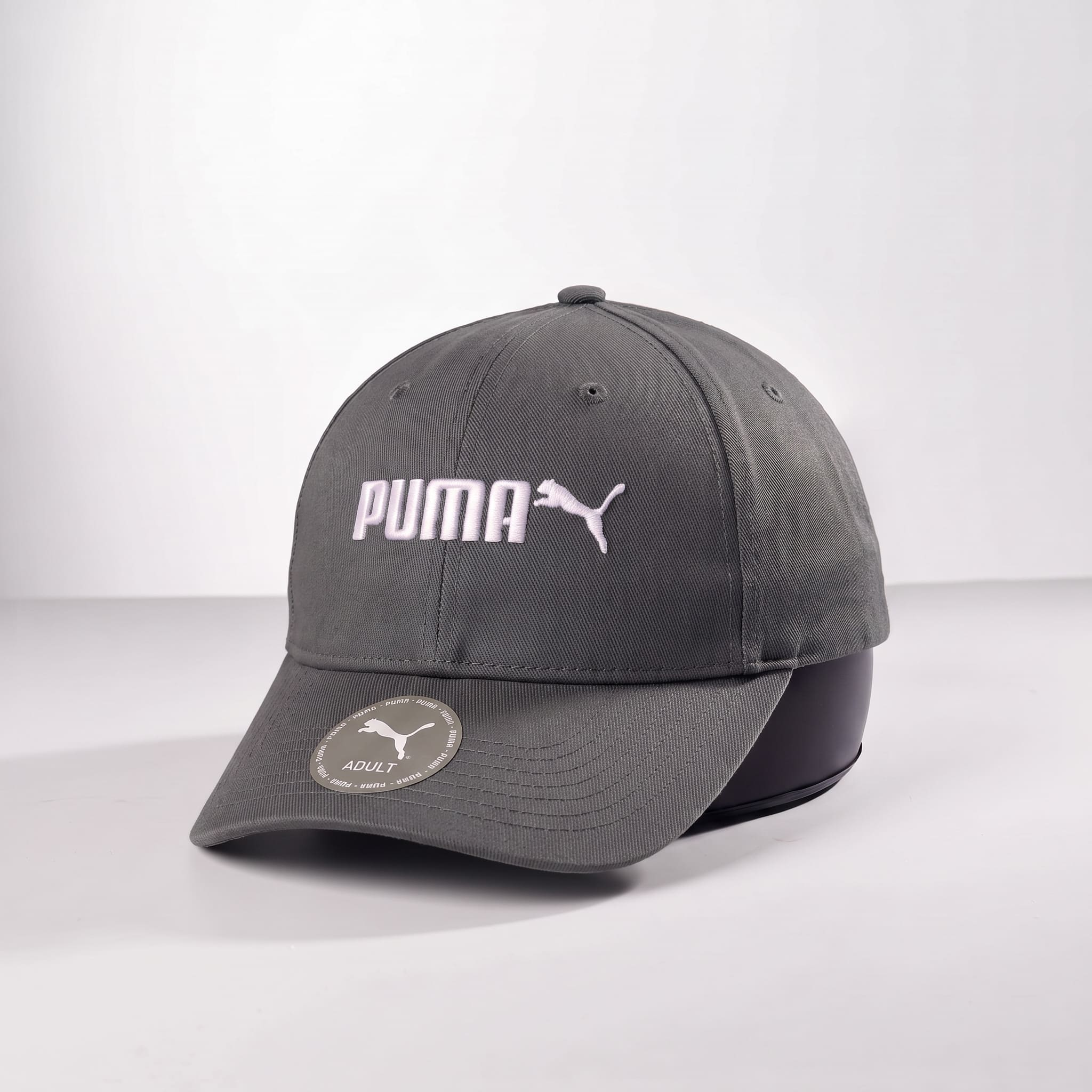 PUMA ESSENTIALS NO2 LOGO CAP - GREY