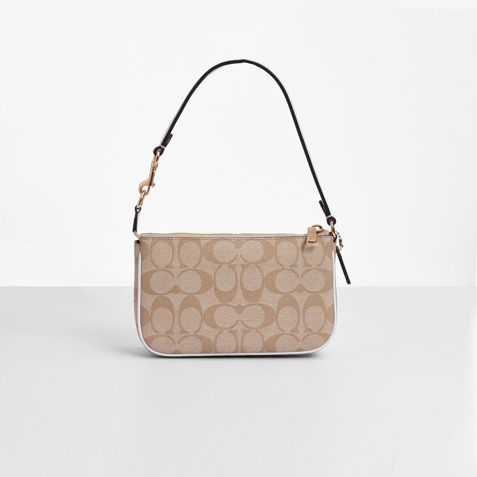 COACH SIGNATURE NOLITA BAG - CREAM