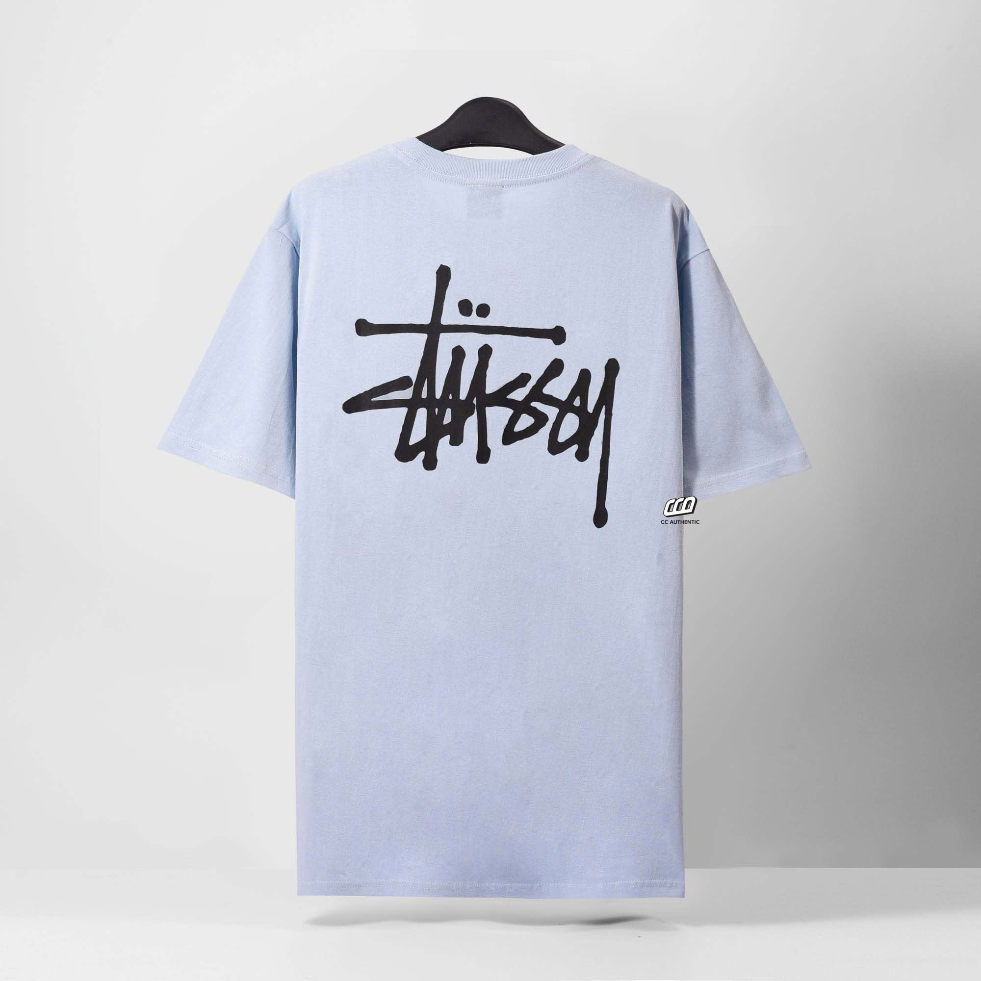 STUSSY BASIC TSHIRT -  SKY BLUE