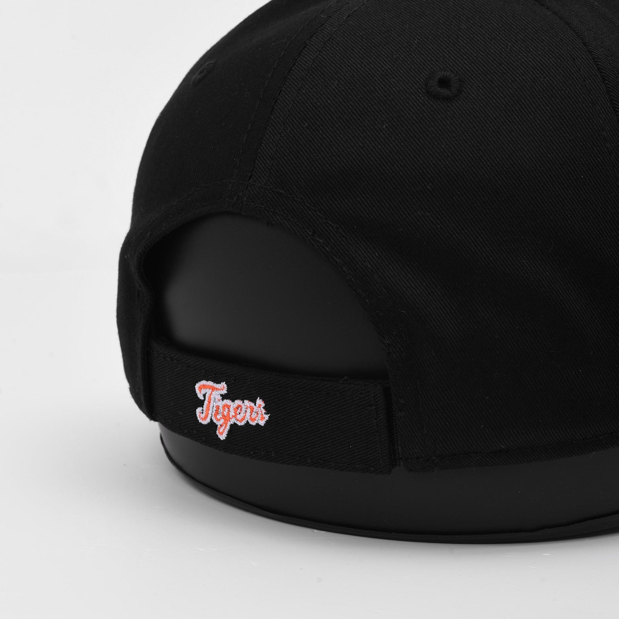 47 DETROIT WHITE LOGO CAP - BLACK