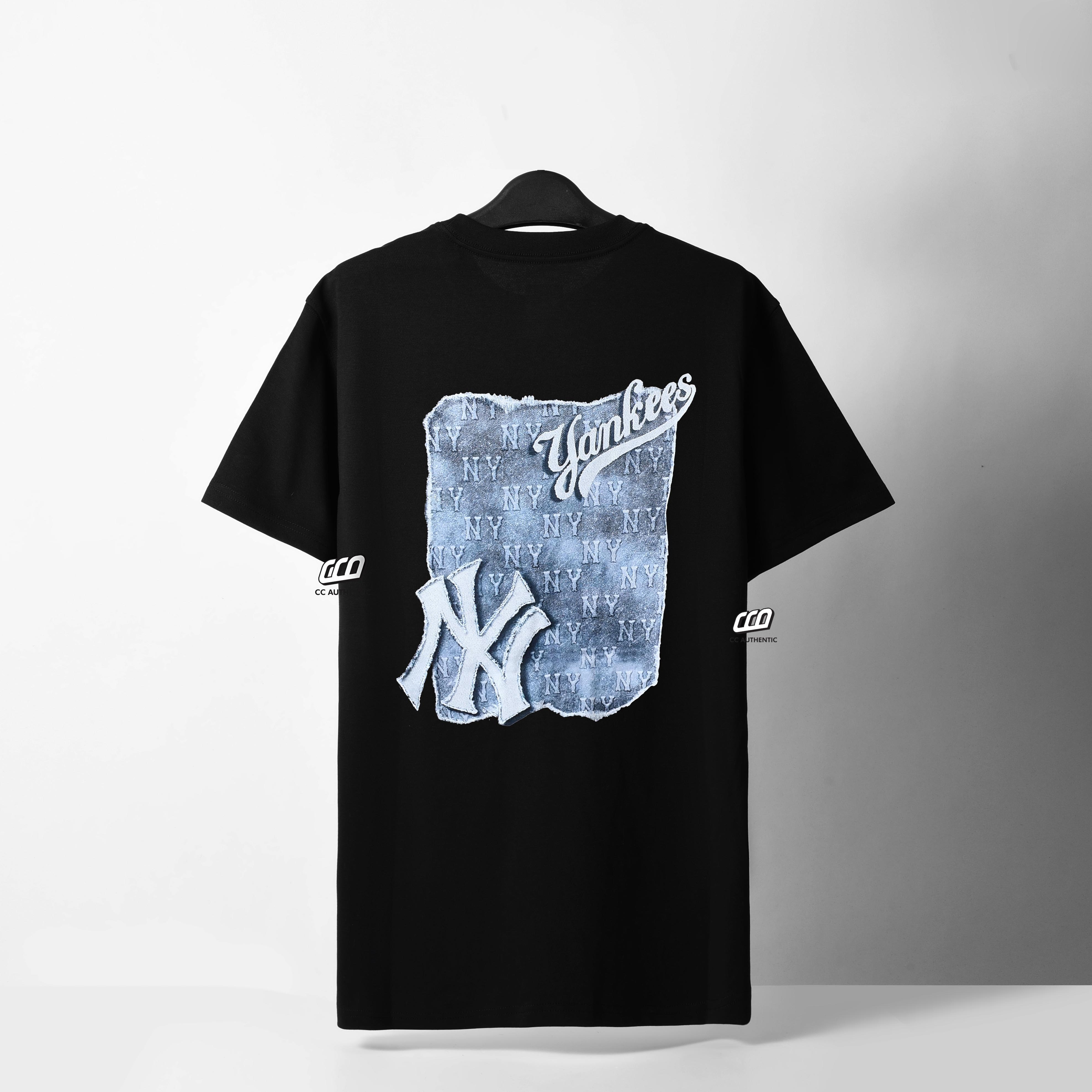 NEW ERA NYYK POSTER T-SHIRT - BLACK