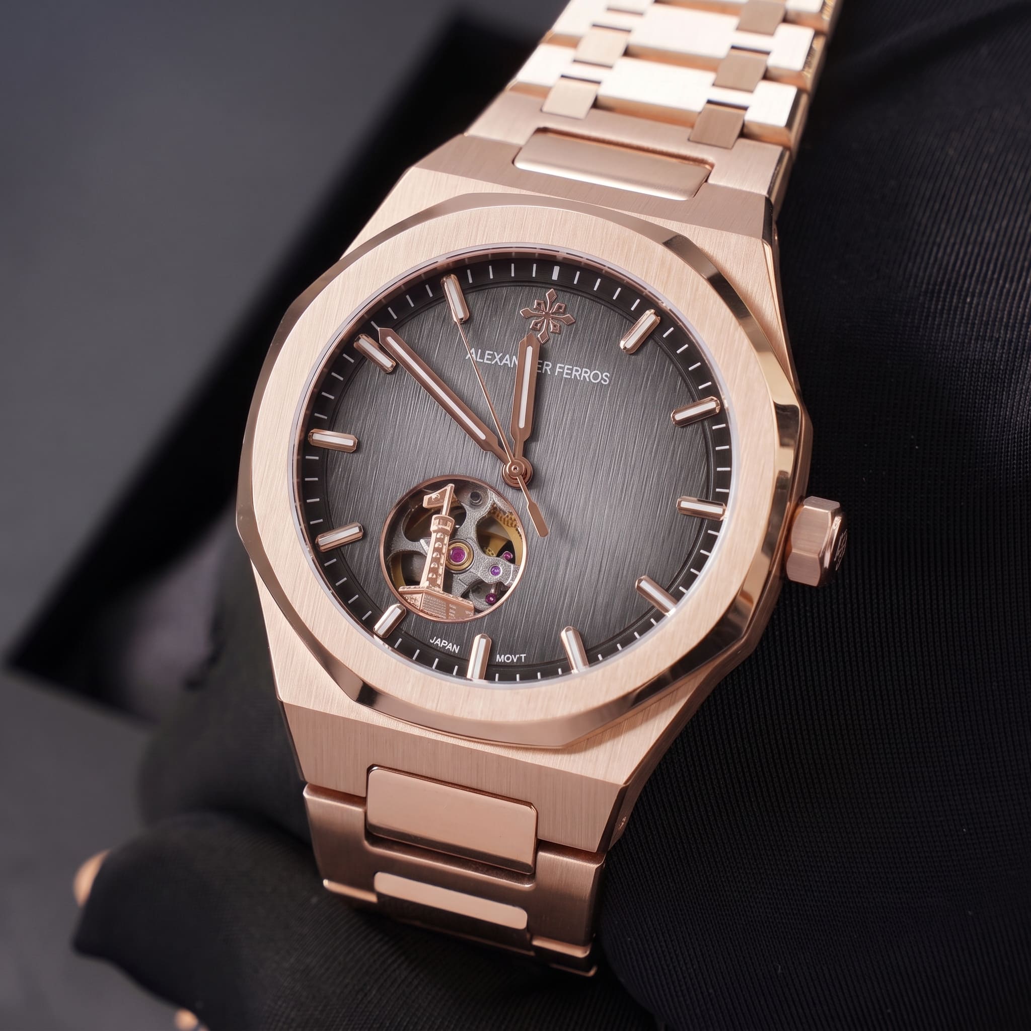 ĐỒNG HỒ NAM ALEXANDER FERROS 9292R/01 AUTOMATIC 39MM