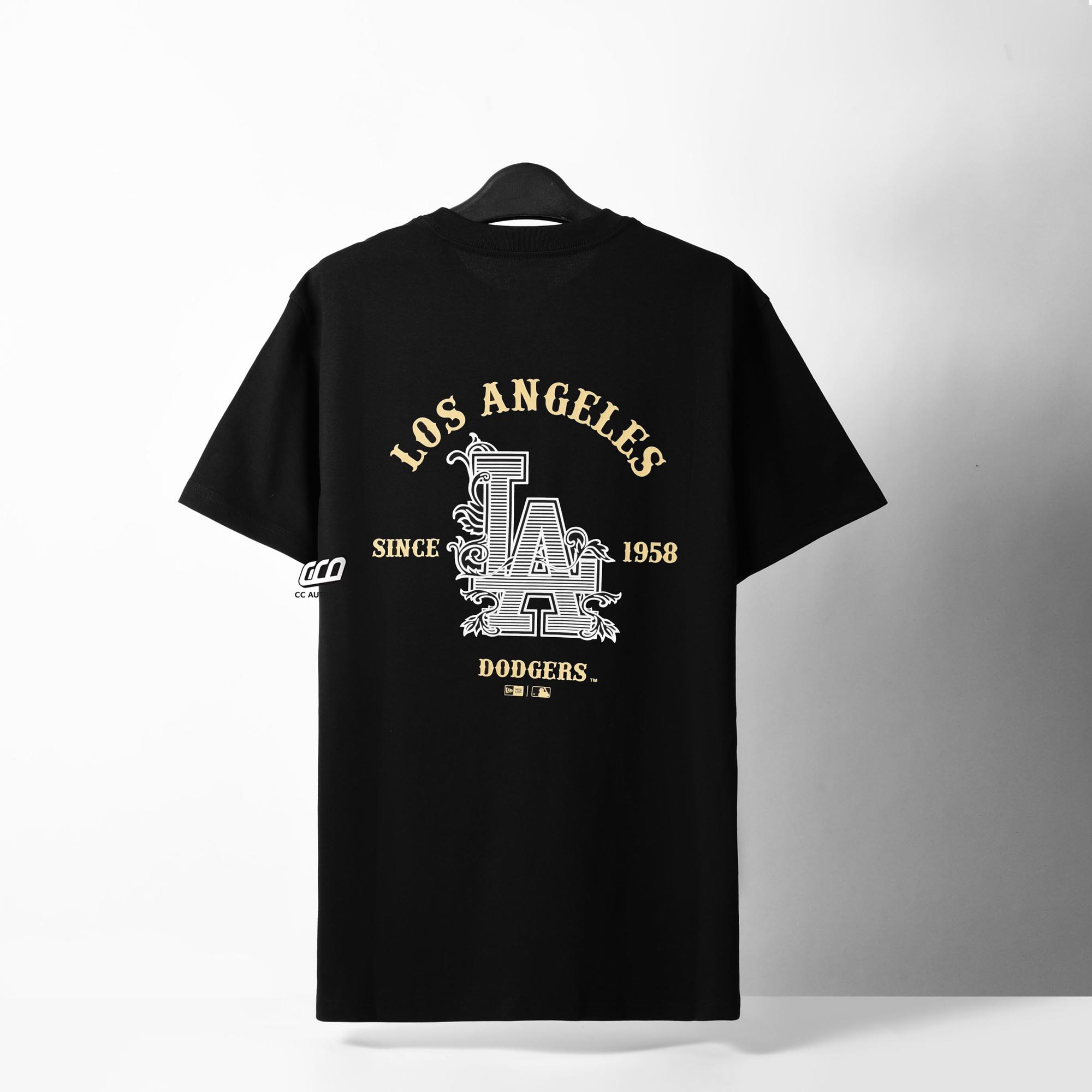 NEW ERA COUNTER GENUINE T-SHIRT - BLACK