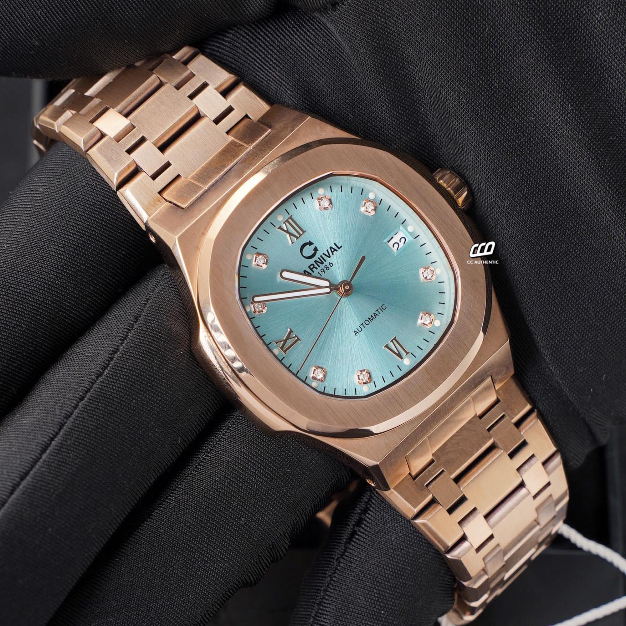 ĐỒNG HỒ NAM CARNIVAL 8160G VH XT AUTOMATIC 41MM