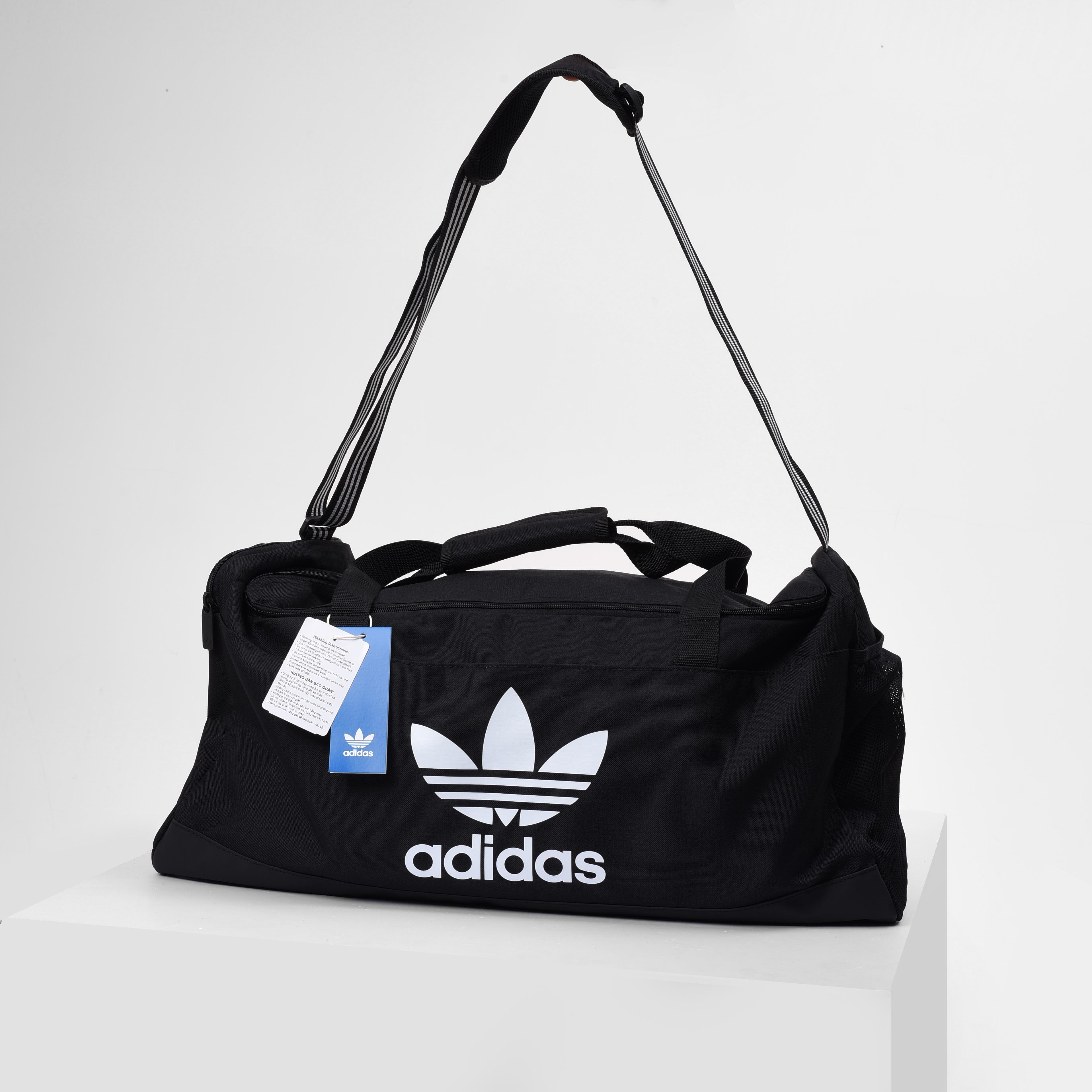 ADIDAS ORIGINALS DUFFEL BAG - BLACK