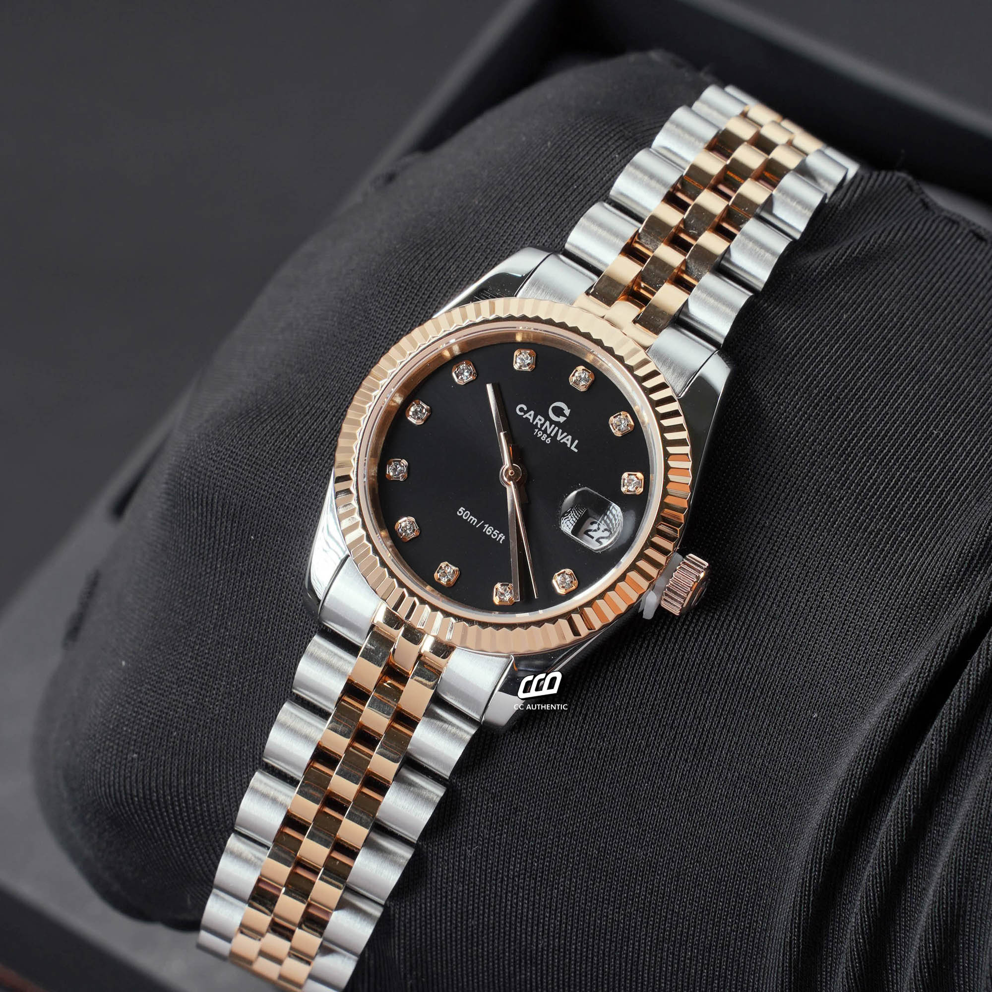 ĐỒNG HỒ NỮ CARNIVAL 8250L CH D QUARTZ 32MM