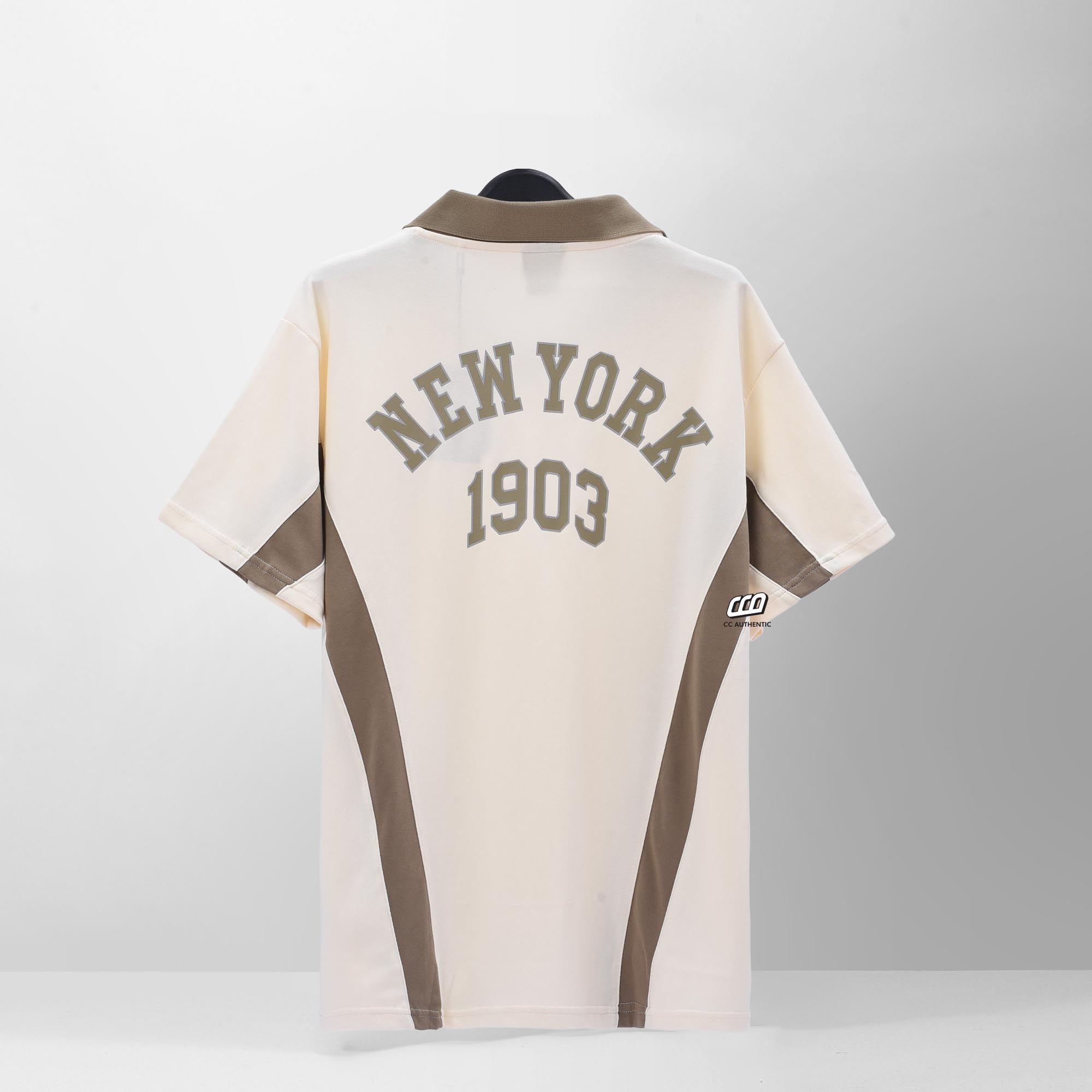 NEW ERA NEW YORK 1903 POLO SHIRT - IVORY