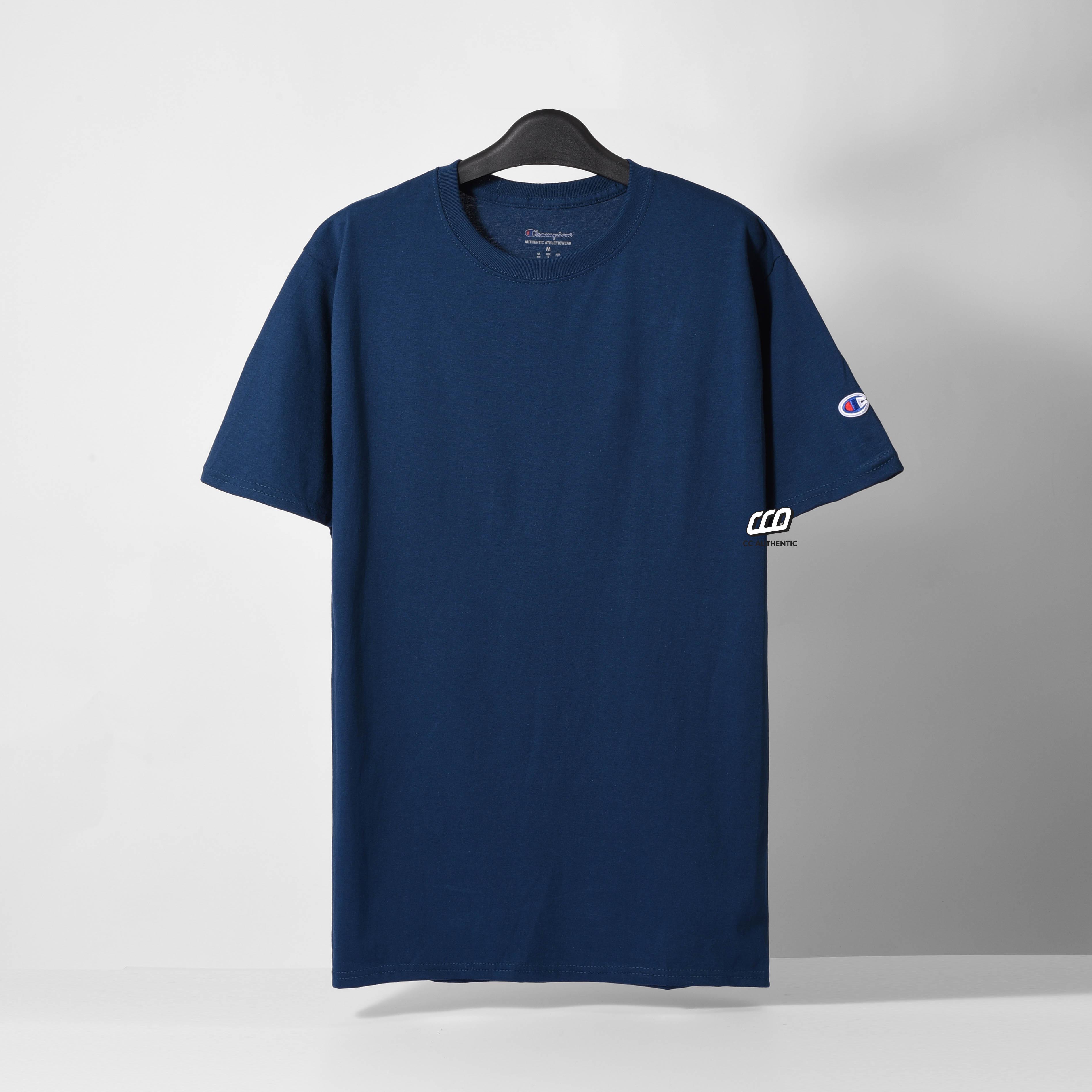 CHAMPION BASIC T-SHIRT - NAVY