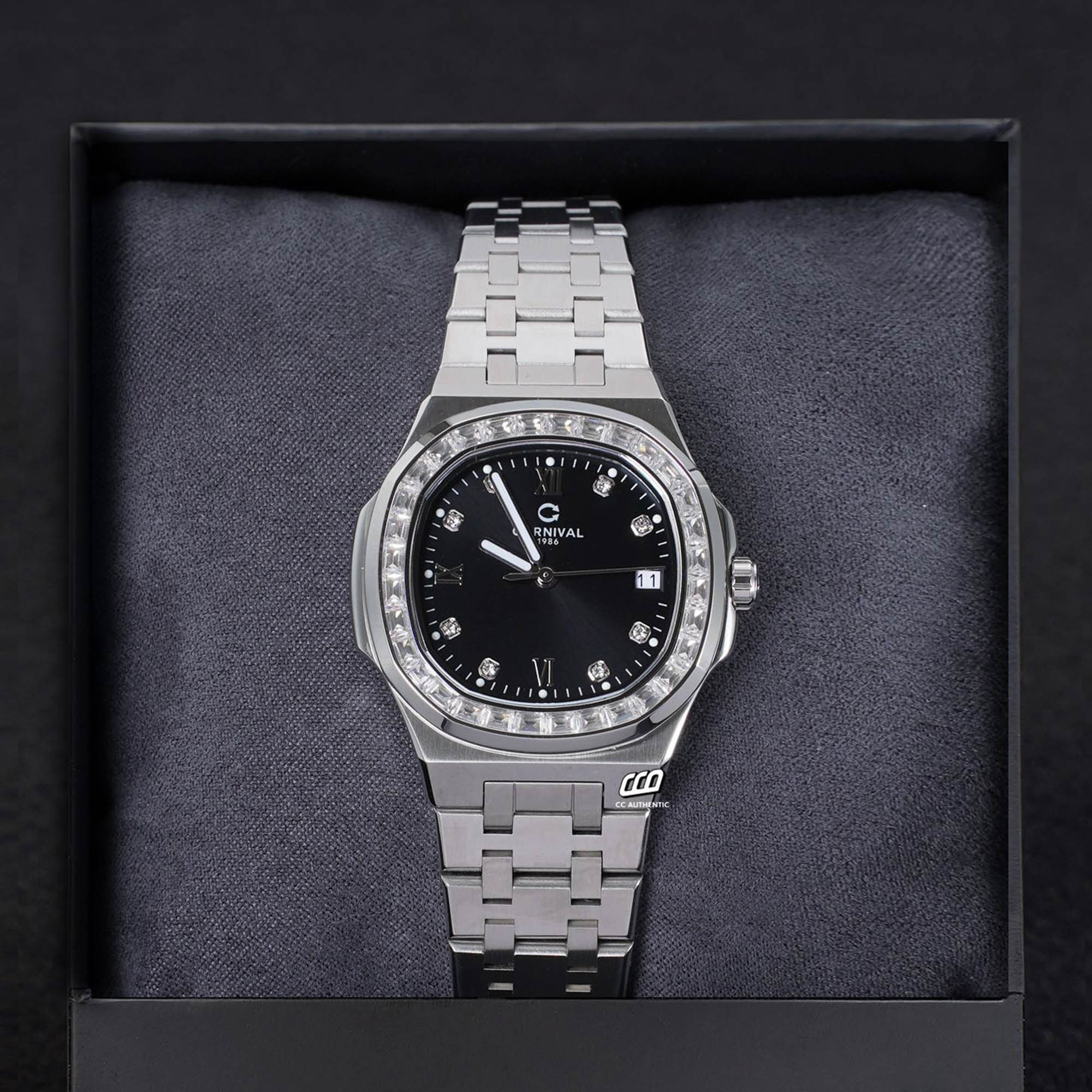 ĐỒNG HỒ NỮ CARNIVAL 8160L2 VT D QUAZT 34MM