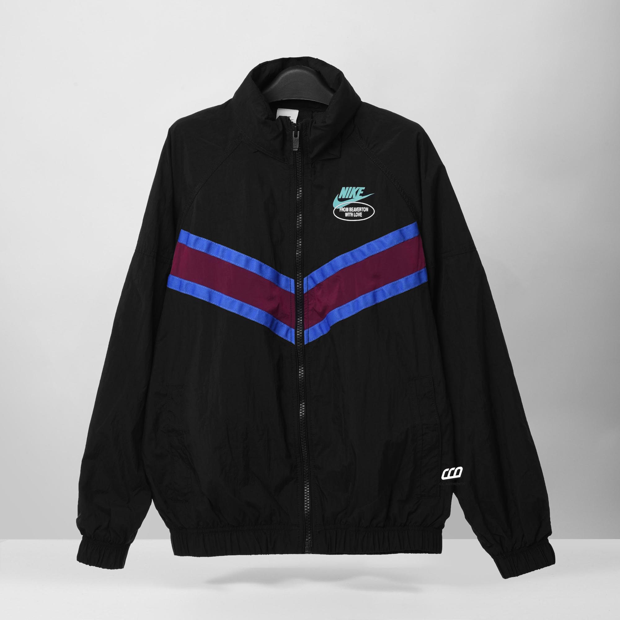 NIKE WOVEN DAISY HAVE A NIKE JACKET - BLACK