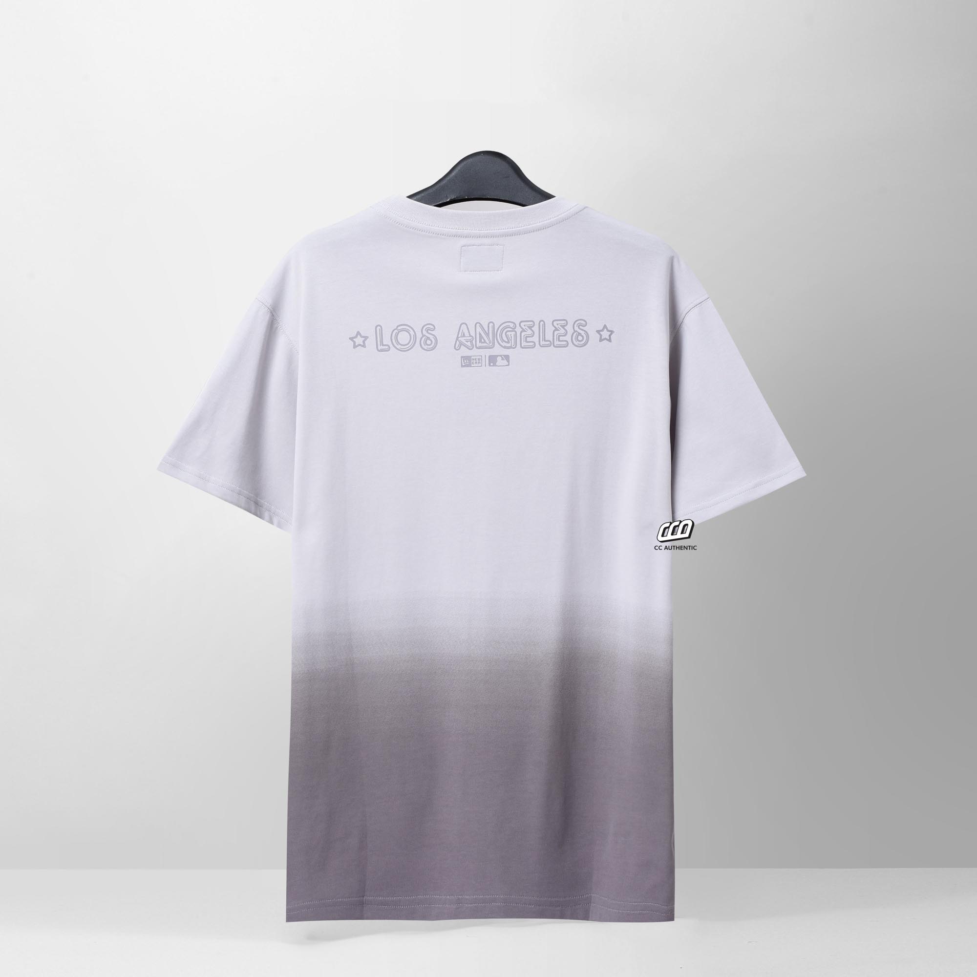 NEW ERA GRA PARTY LOS ANGELES T-SHIRT - GREY