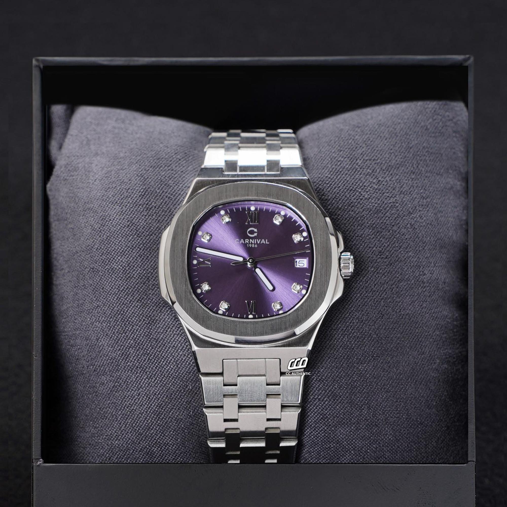 ĐỒNG HỒ NỮ CARNIVAL 8160L VT TIM QUAZT 34MM
