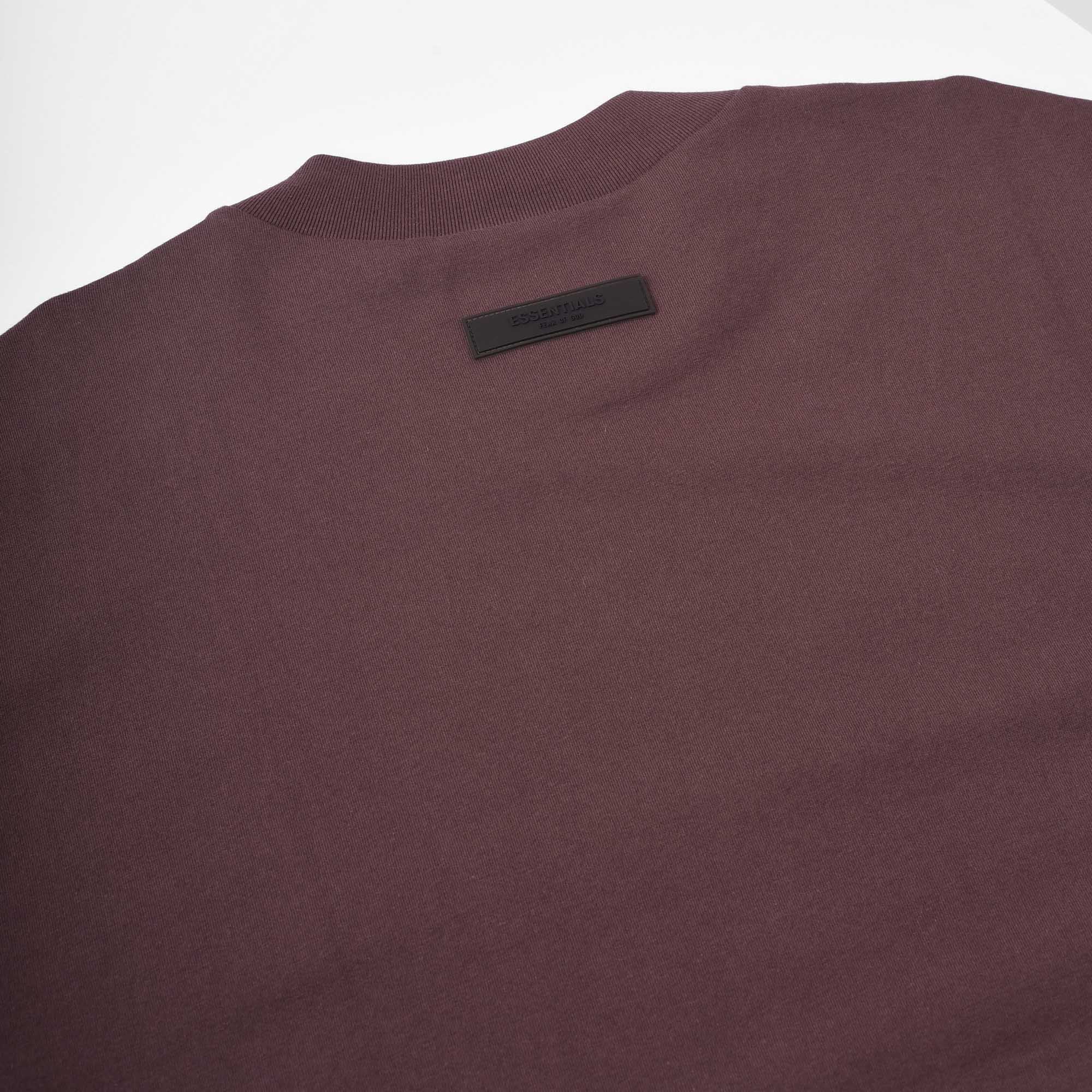 FOG ESSENTIALS SS23 T-SHIRT - PLUM