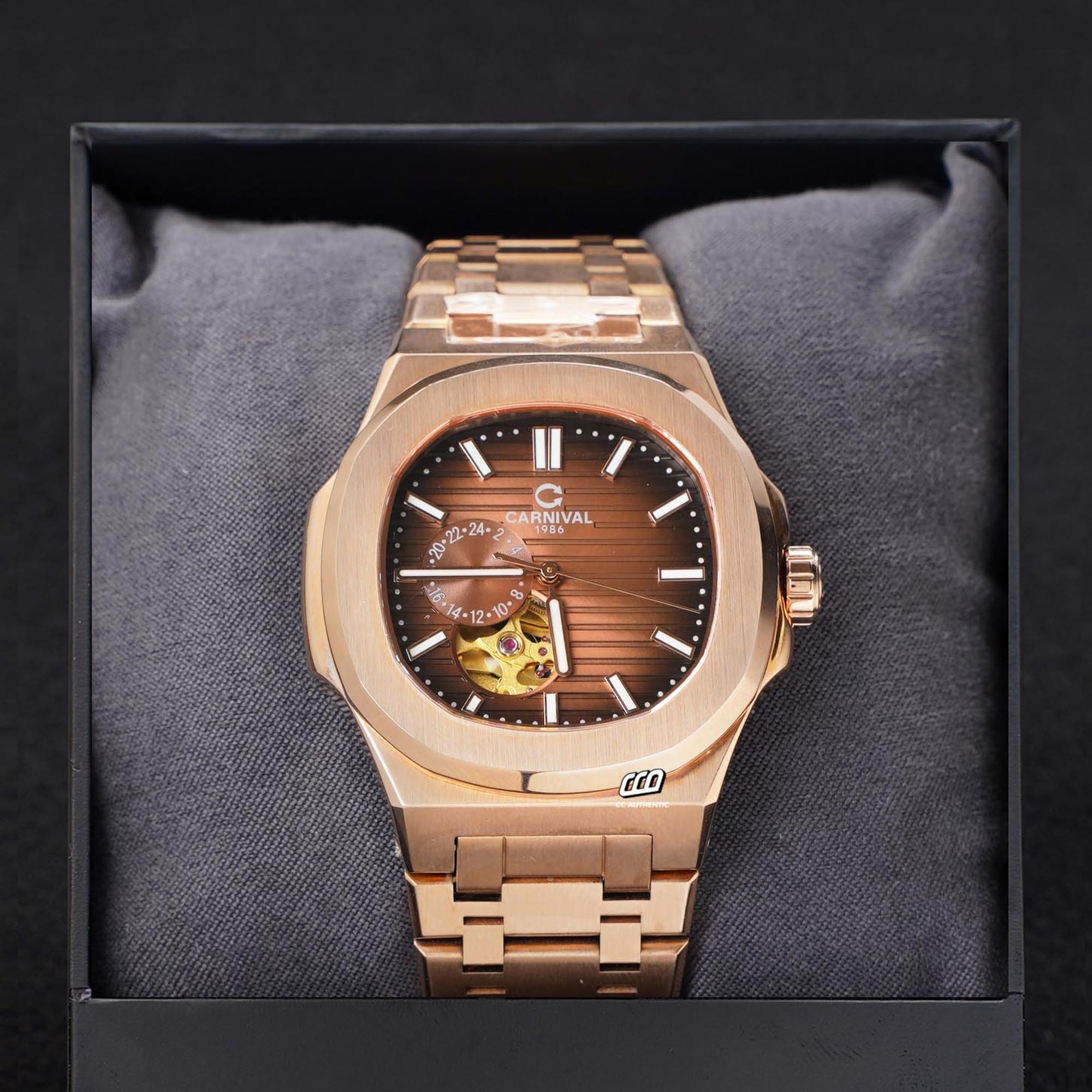 ĐỒNG HỒ NAM CARNIVAL 8159G VH N AUTOMATIC 41MM