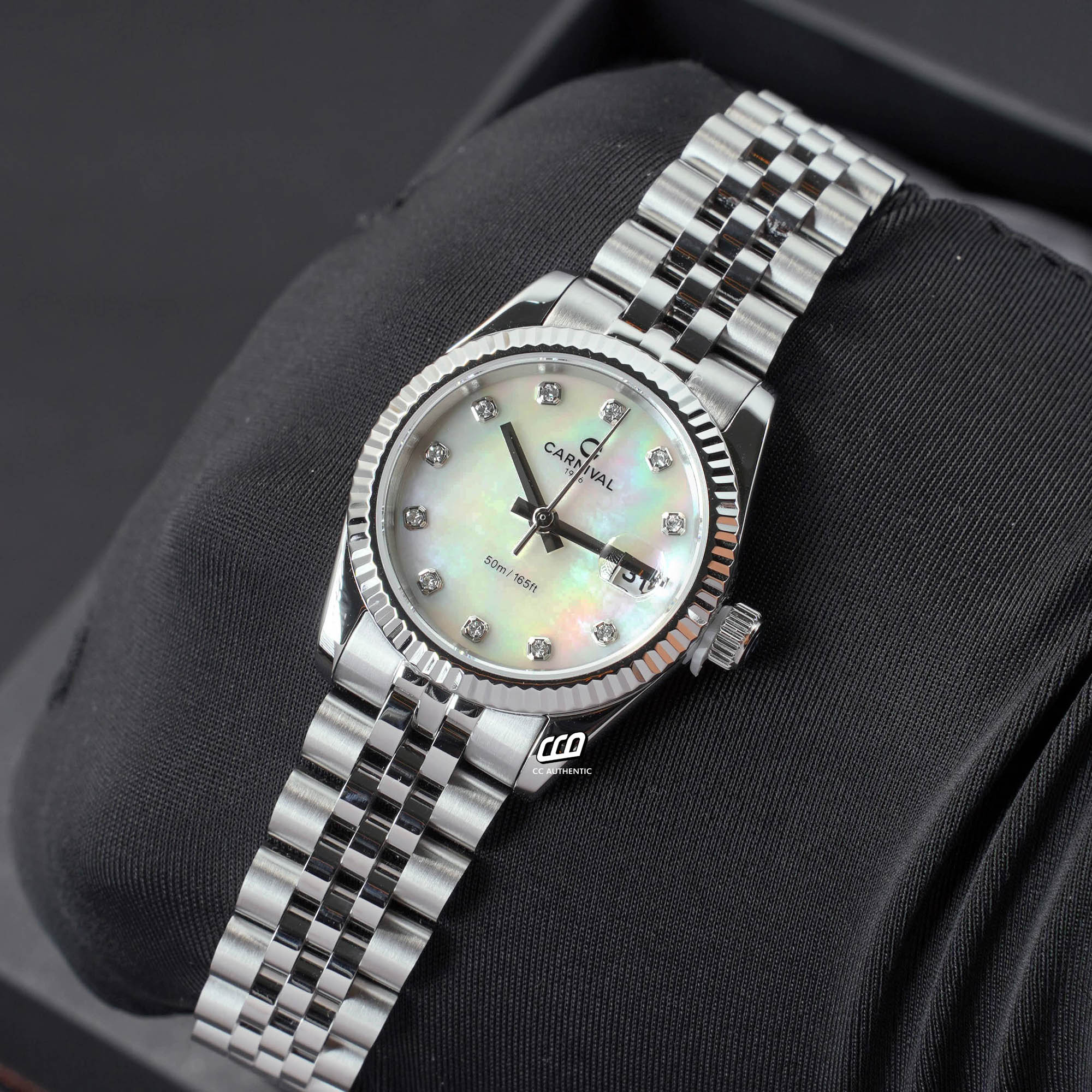 ĐỒNG HỒ NỮ CARNIVAL 8250L VT TK QUARTZ 32MM