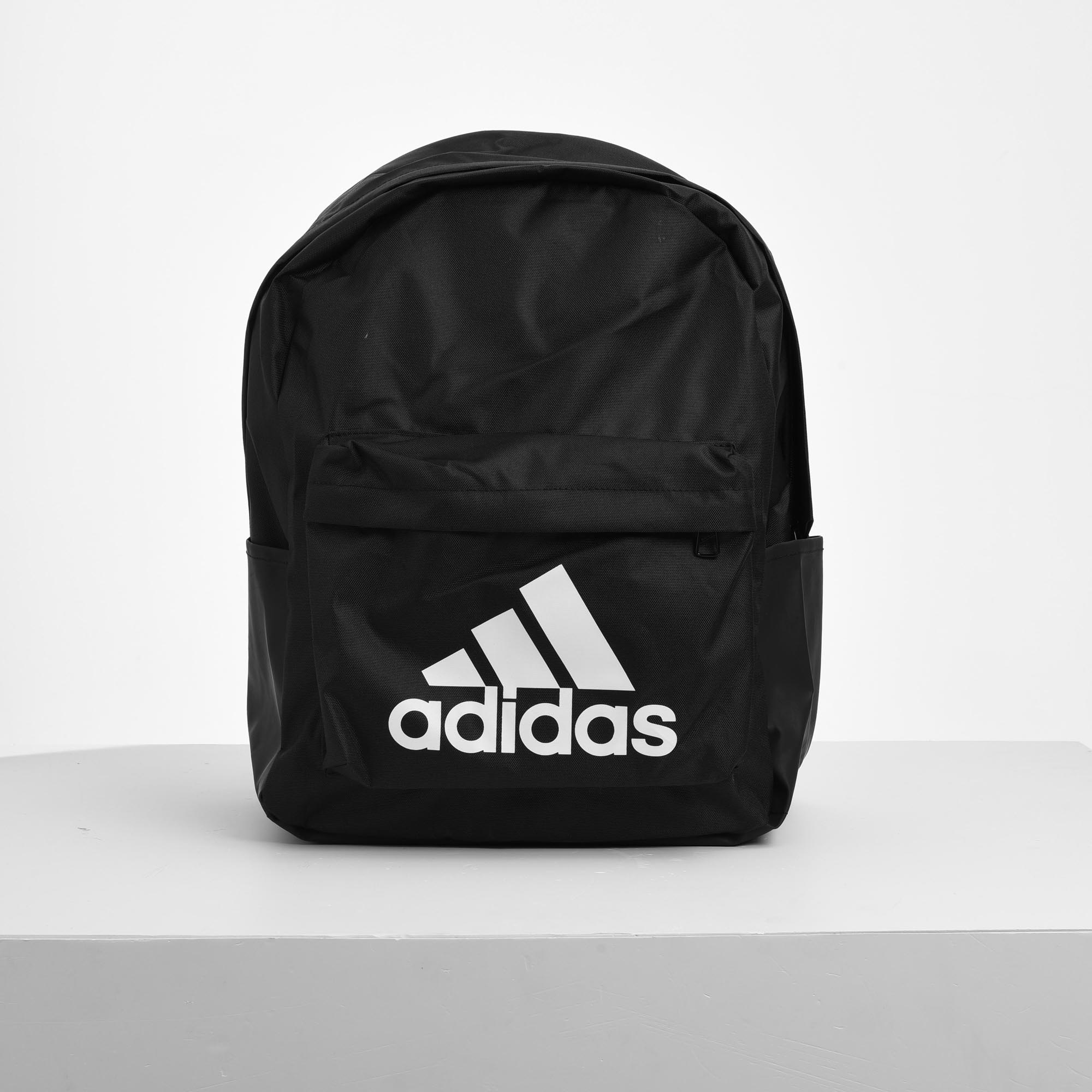ADIDAS BIG BASIC LOGO BACKPACK - BLACK/WHITE