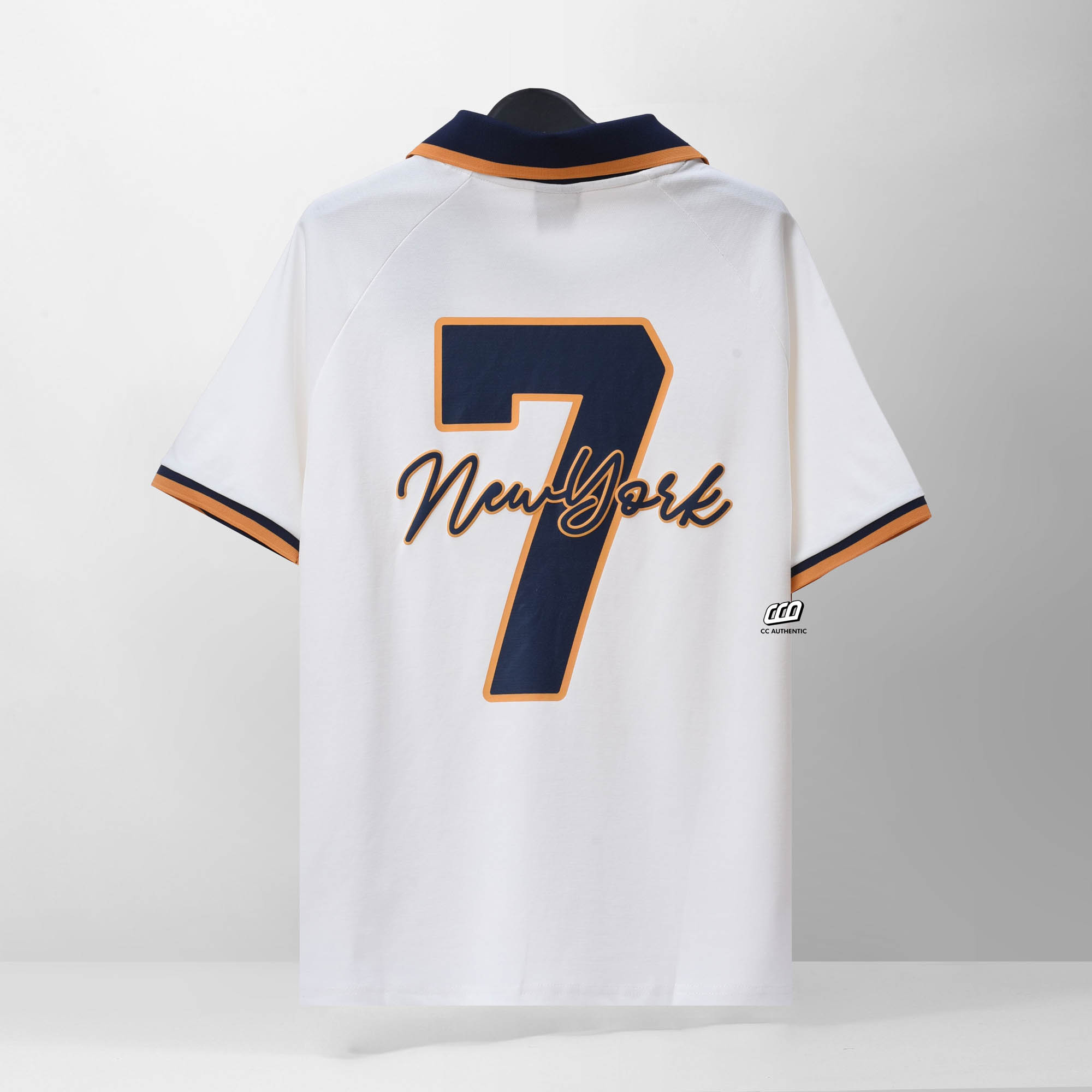 NEW  ERA LA GALAXY POLO SHIRT - WHITE
