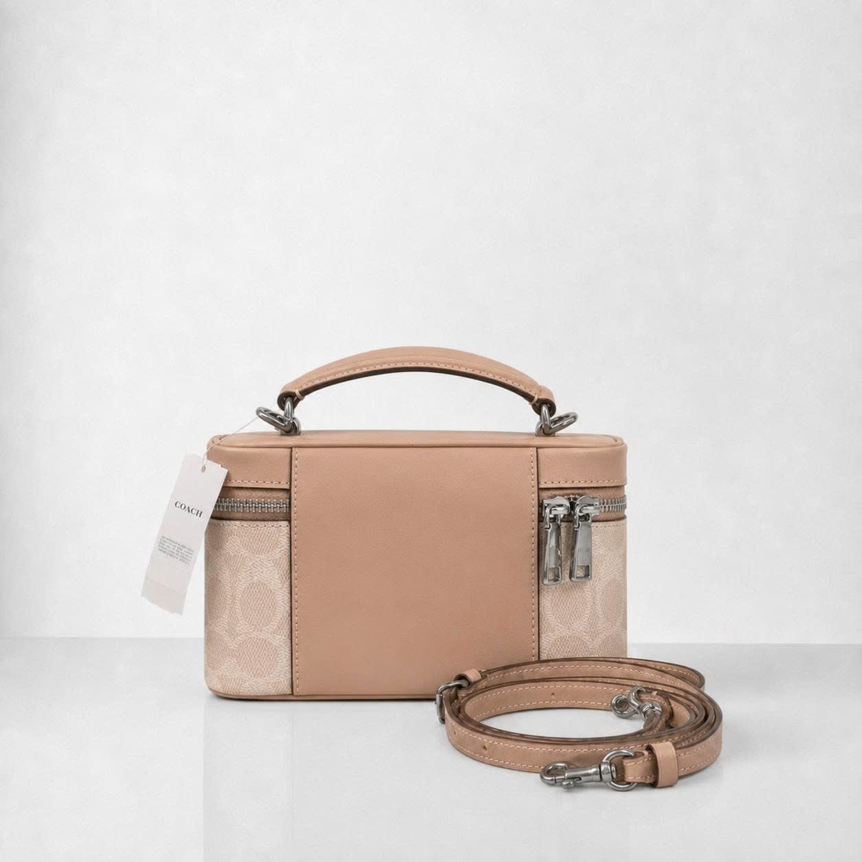 COACH SIGNATURE RAINER CROSSBODY BAG - SAND