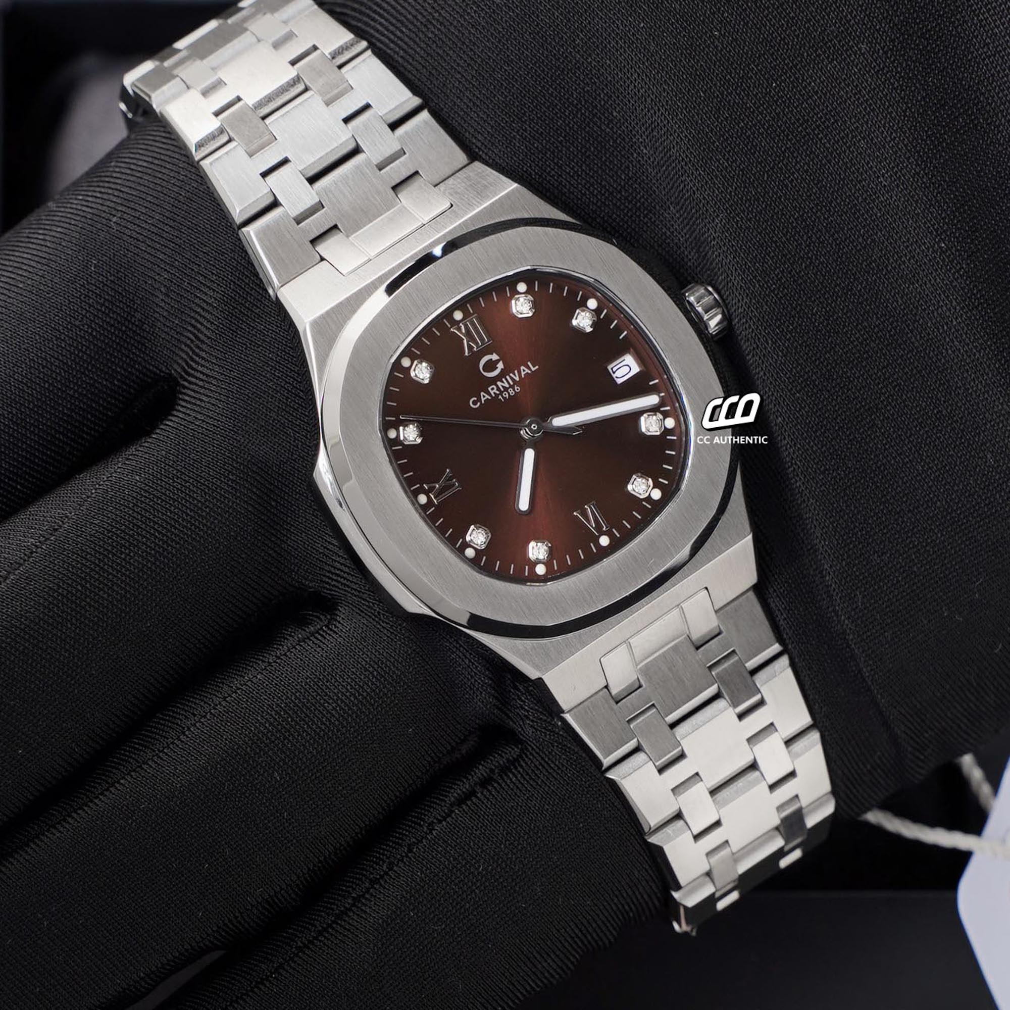 ĐỒNG HỒ NỮ CARNIVAL 8160L VT N QUAZT 34MM
