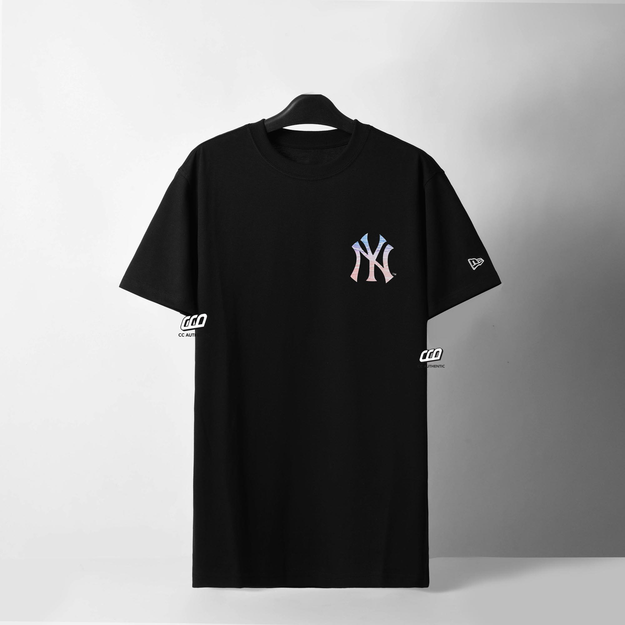 NEW ERA NYYK SUMMER T-SHIRT - BLACK