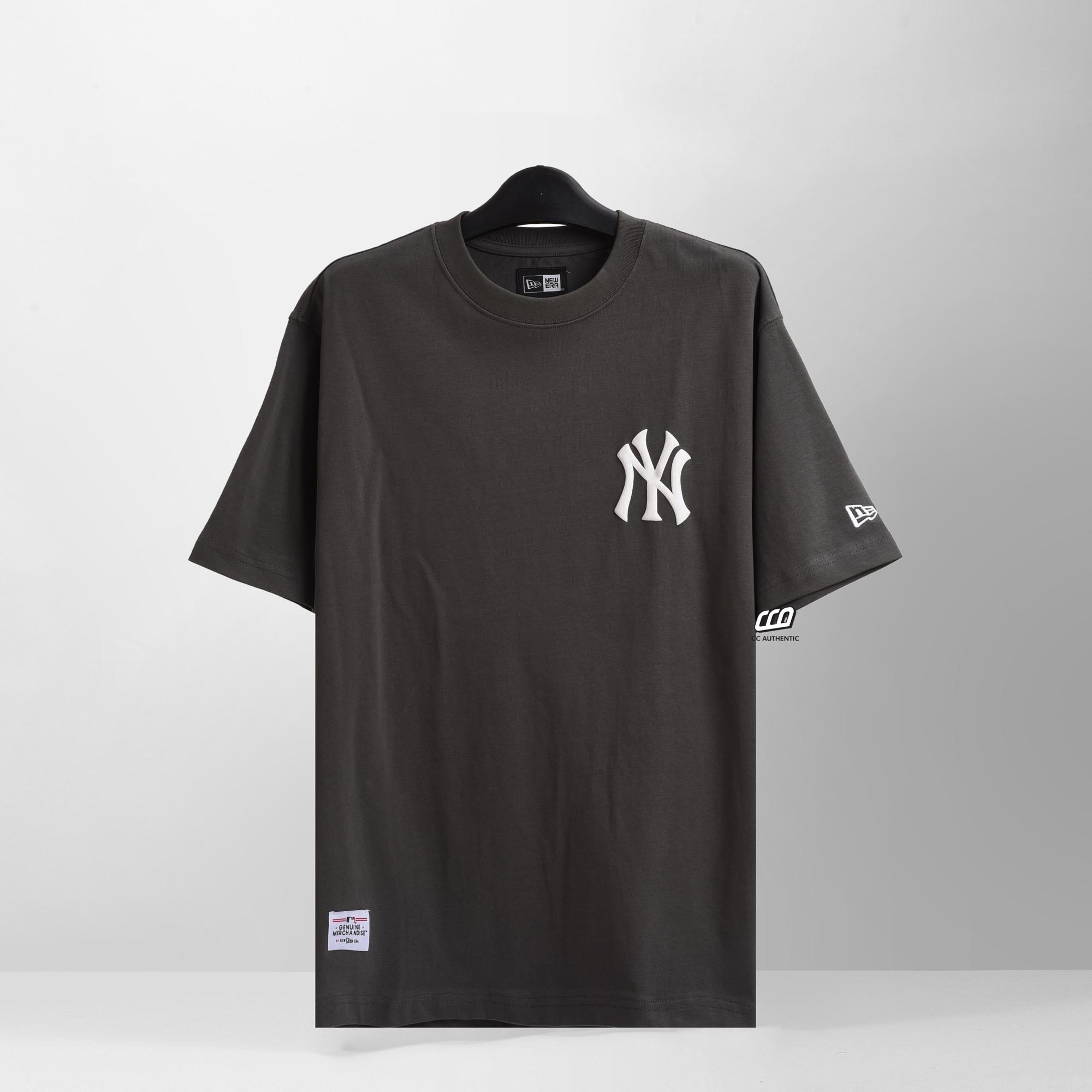 NEW ERA NYYK FLOWERS T-SHIRT - GREY