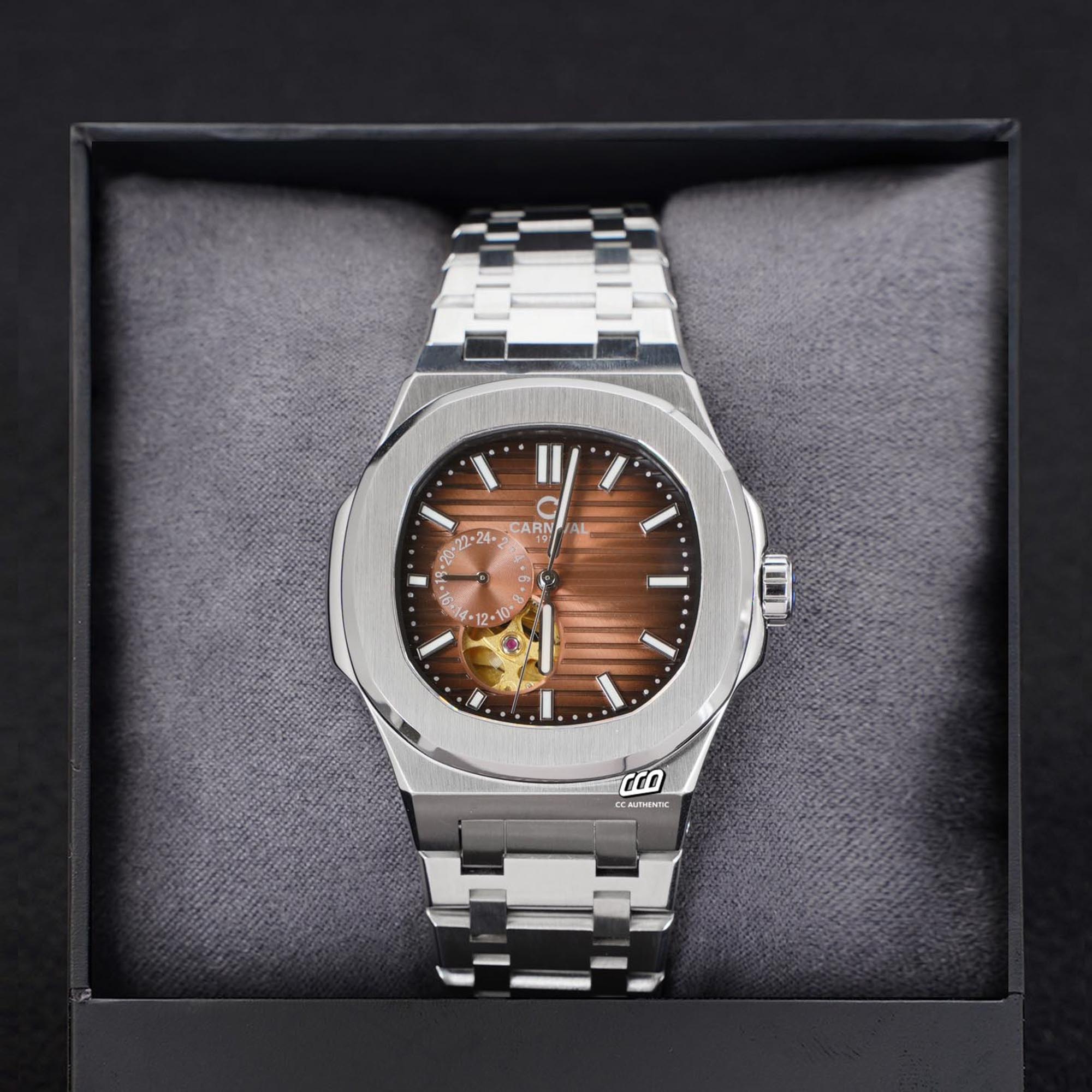 ĐỒNG HỒ NAM CARNIVAL 8159G VT N AUTOMATIC 41MM