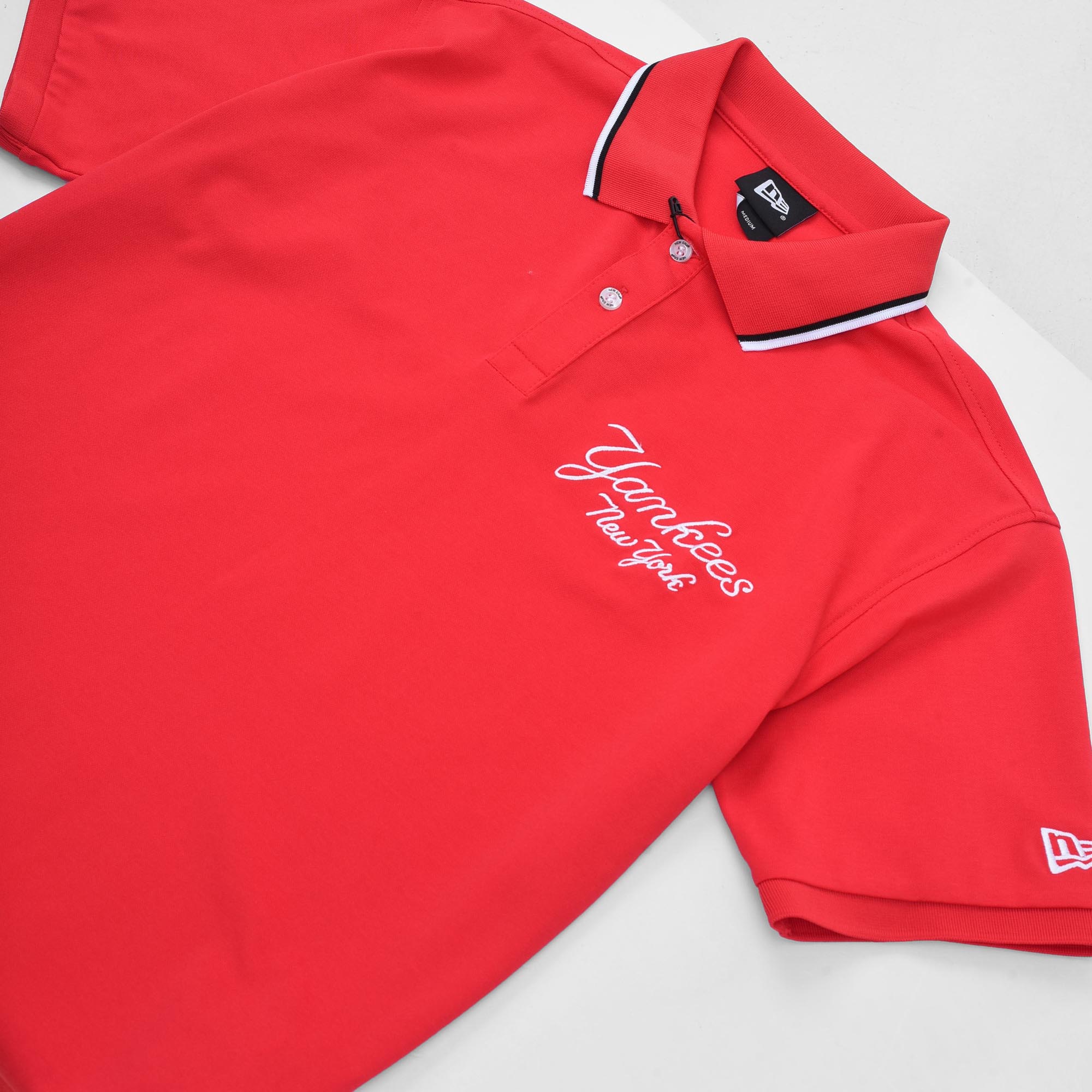 NEW ERA YKNY POLO SHIRT - RED