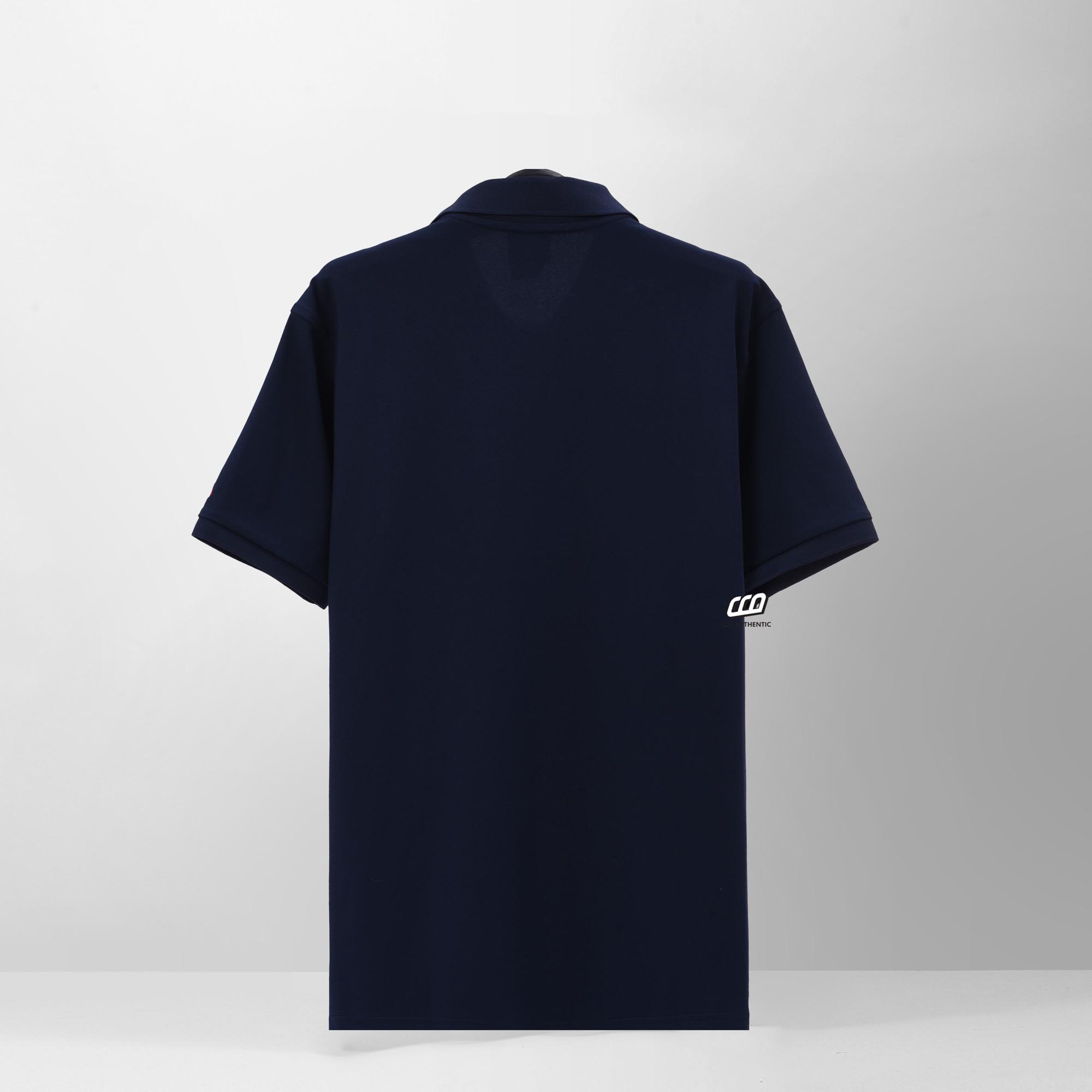 NEW ERA RED NYYK LOGO POLO SHIRT - NAVY