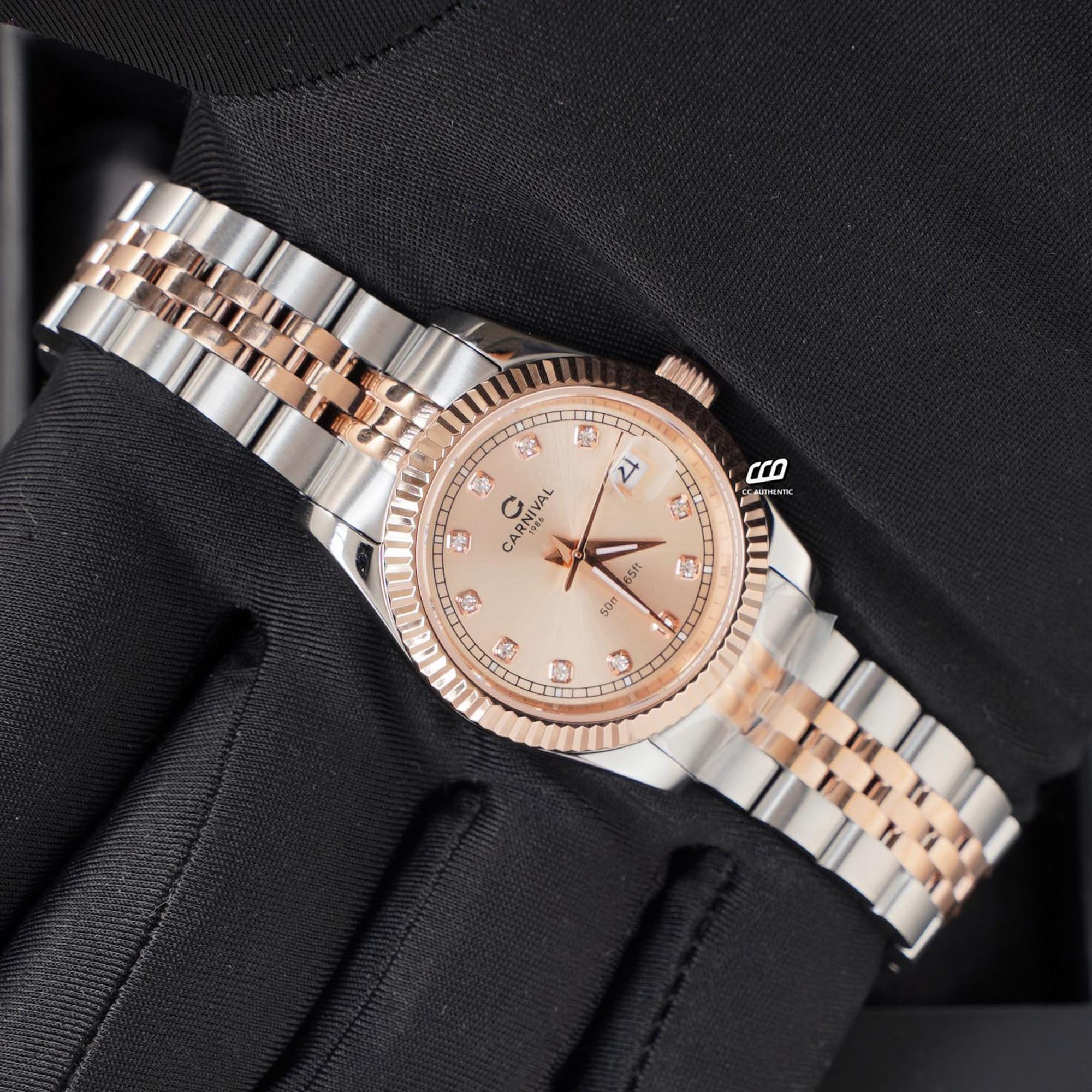 ĐỒNG HỒ NỮ CARNIVAL 8131L CH NN QUAZT 32MM