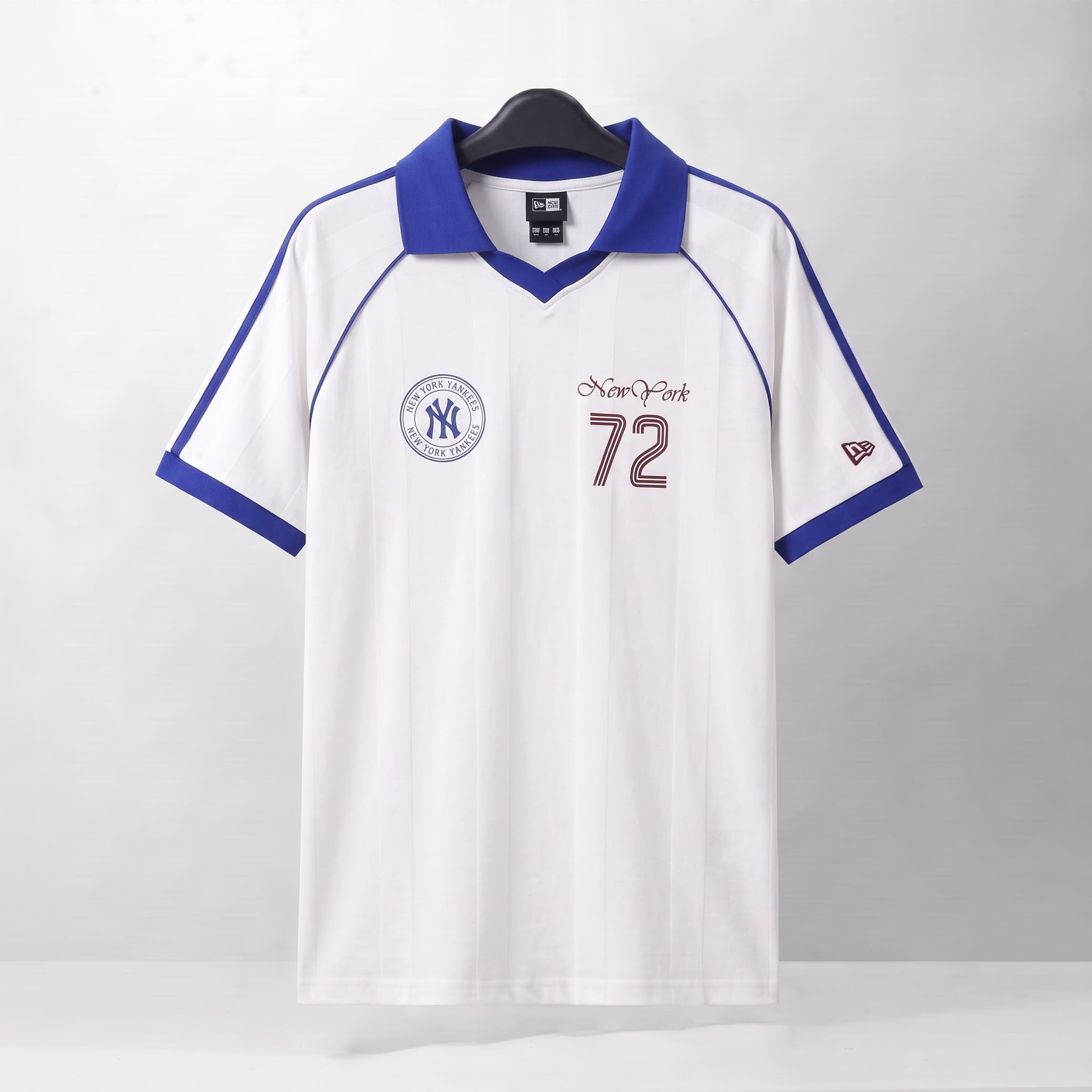 NEW ERA NY72 POLO SHIRT - WHITE