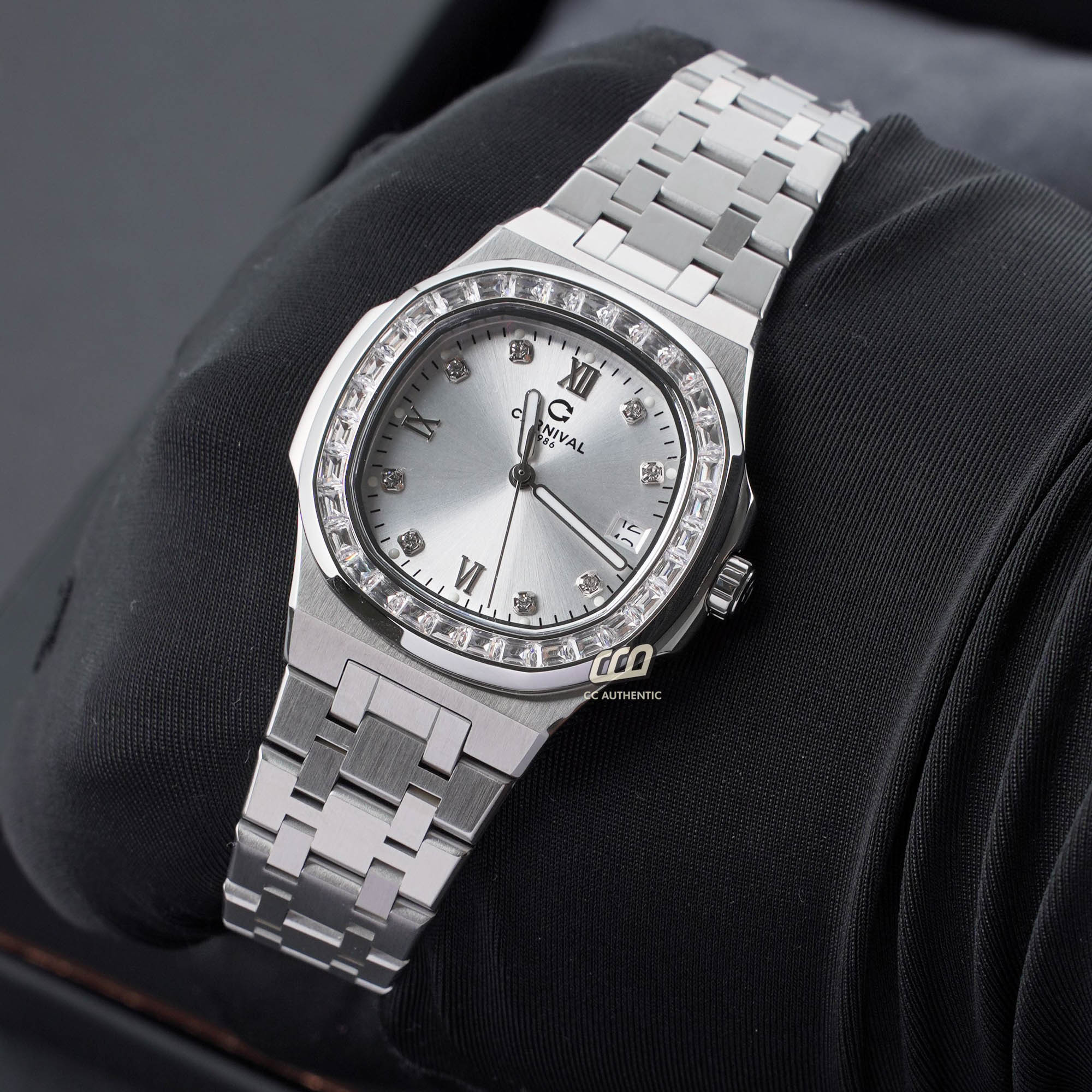 ĐỒNG HỒ NỮ CARNIVAL 8160L2 VT T QUAZT 34MM