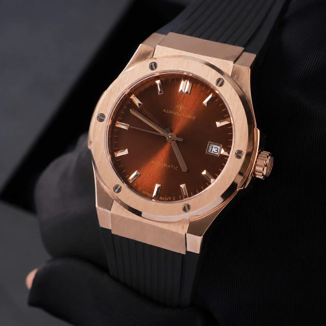 ĐỒNG HỒ NAM ALEXANDER FERROS 2242R/08 AUTOMATIC 40MM