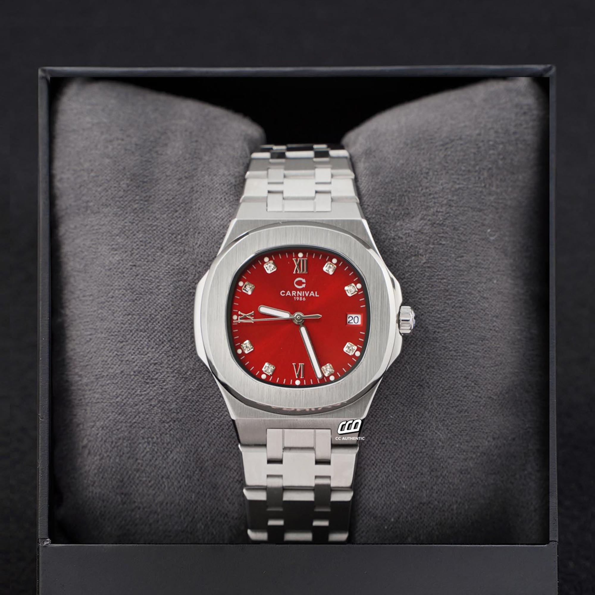 ĐỒNG HỒ NỮ CARNIVAL 8160L VT DO QUAZT 34MM