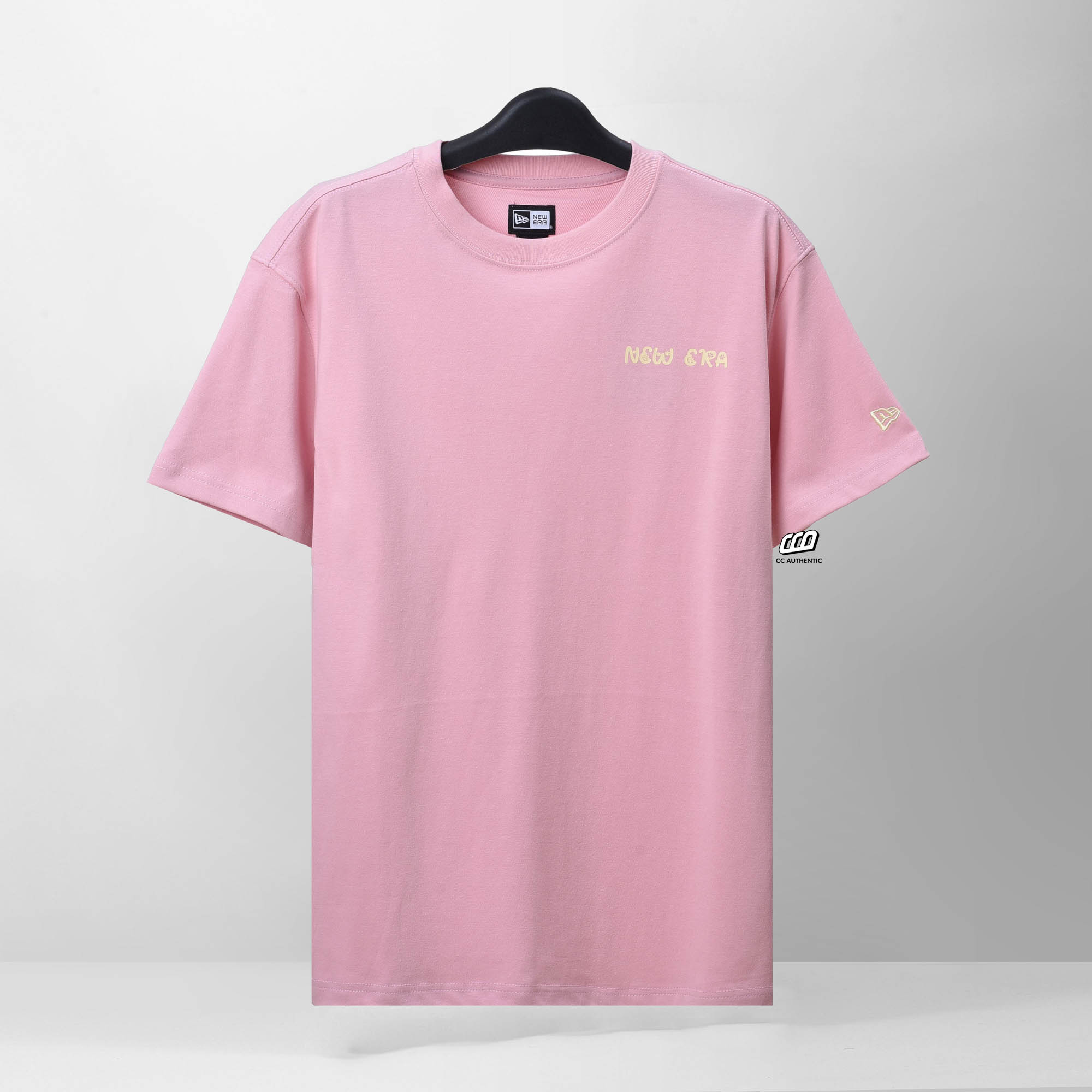 NEW ERA CAT T-SHIRT - PINK