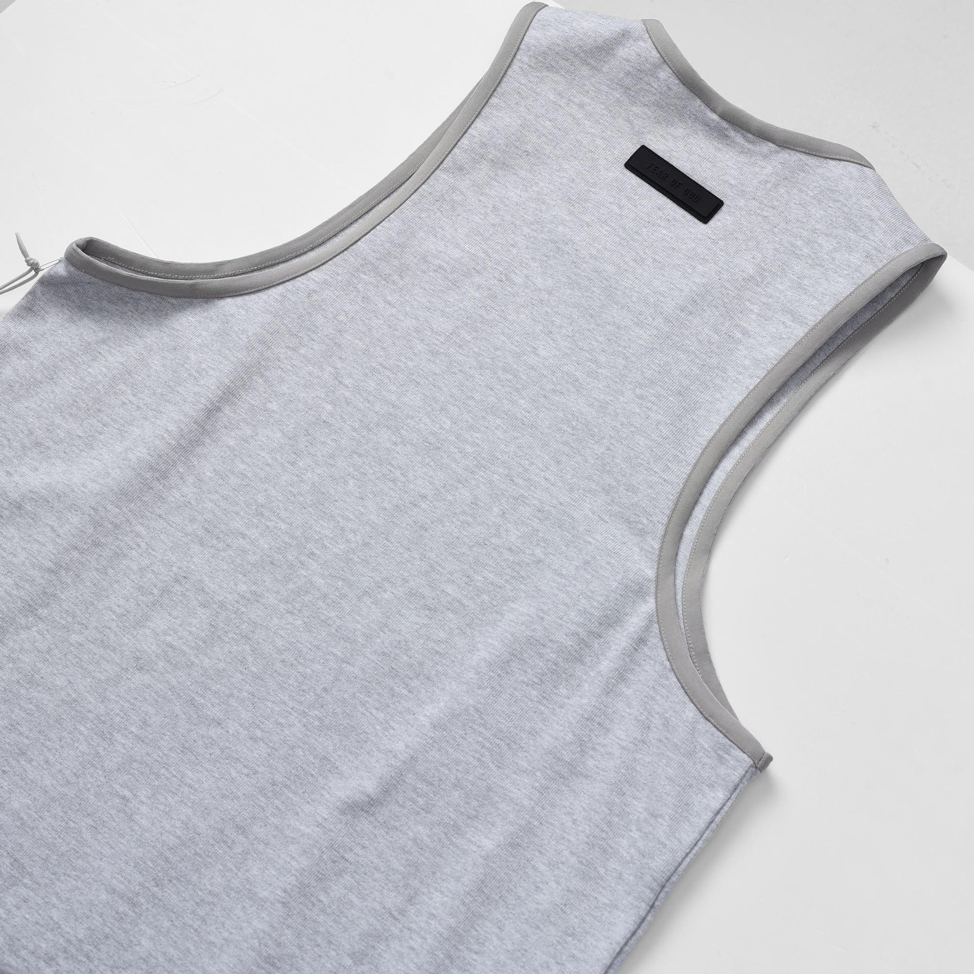 FOG ESSENTIALS TANK TOP  - LIGHT HEATHER
