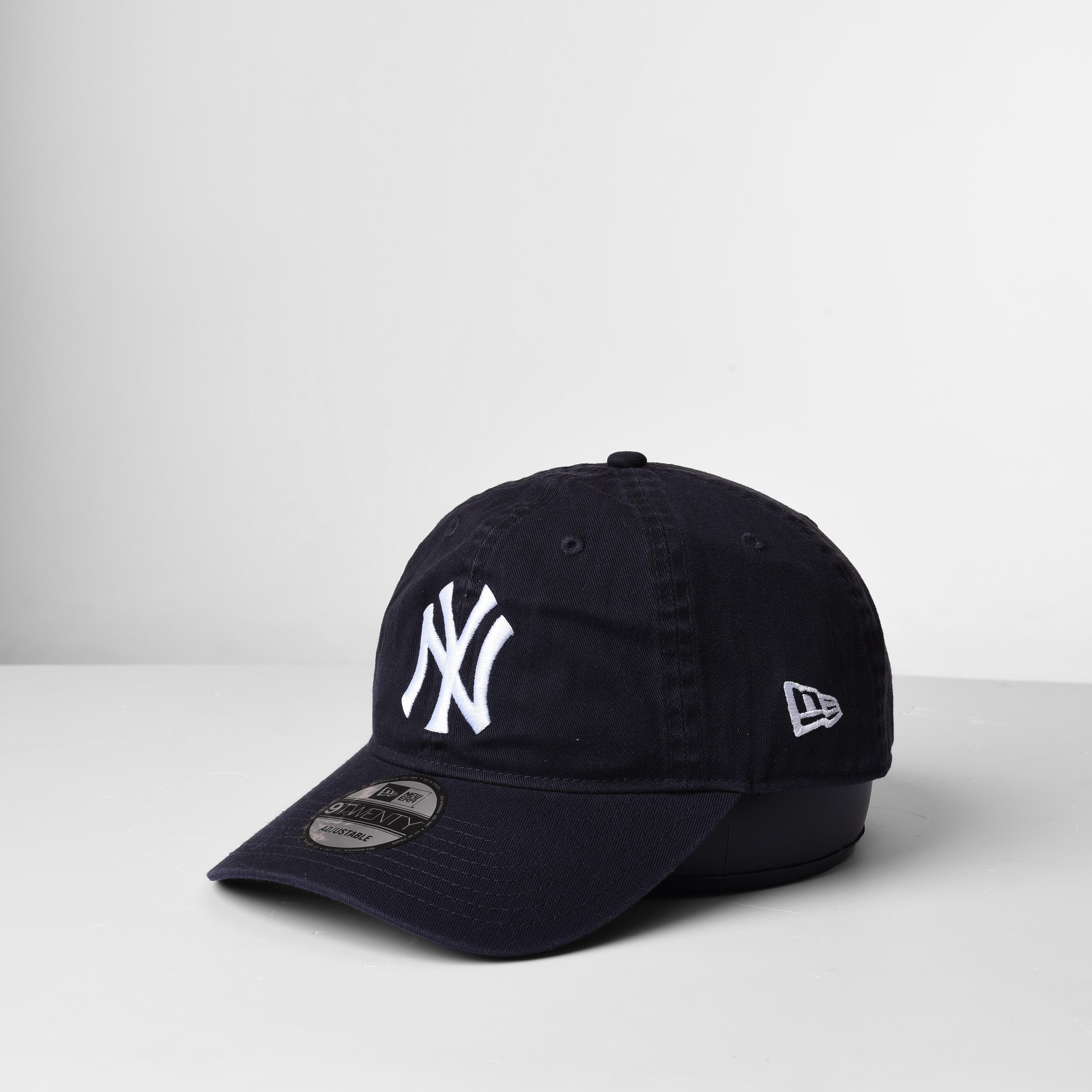 NEW ERA NY WHITE LOGO CAP - NAVY