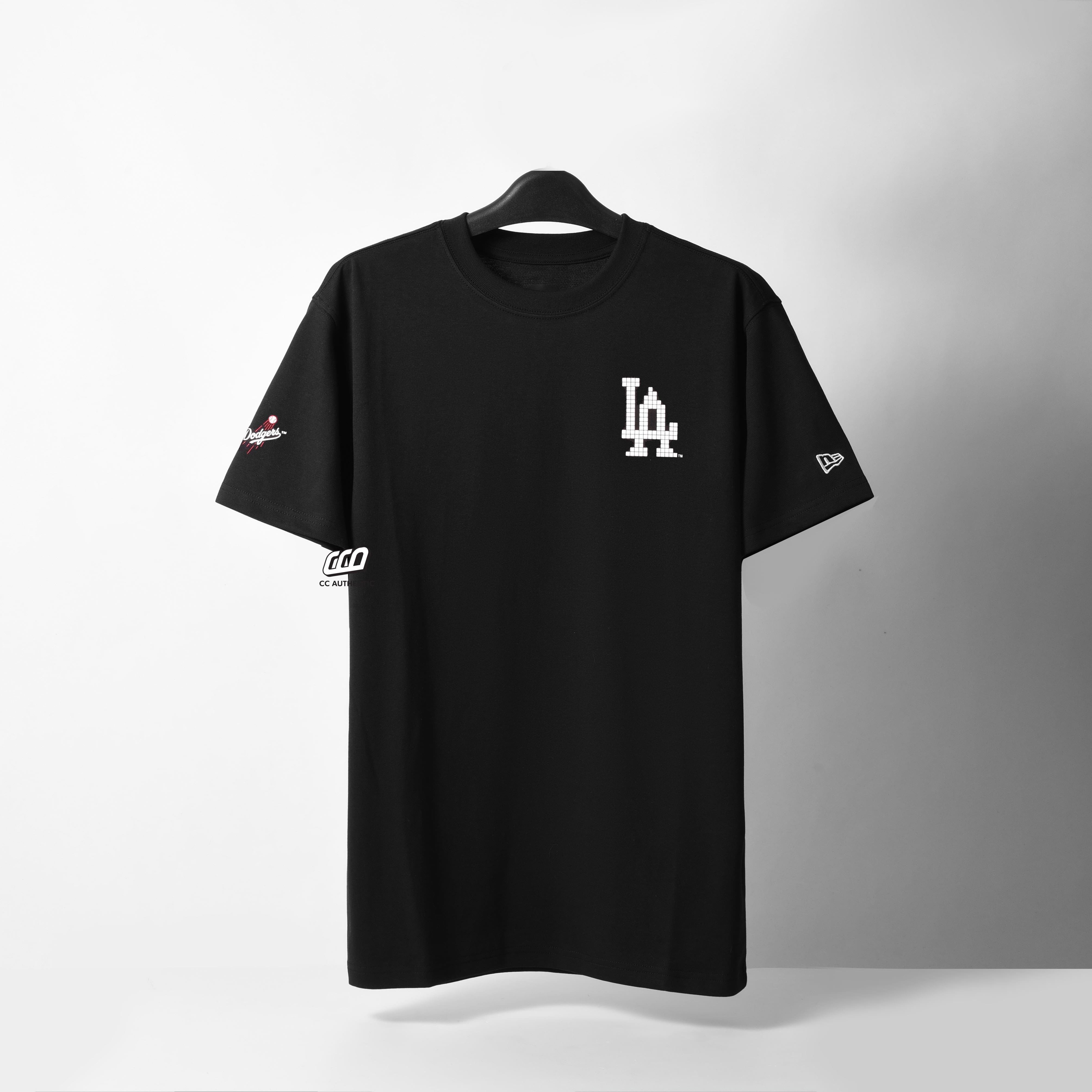 NEW ERA losdod blk t-shirt - BLACK