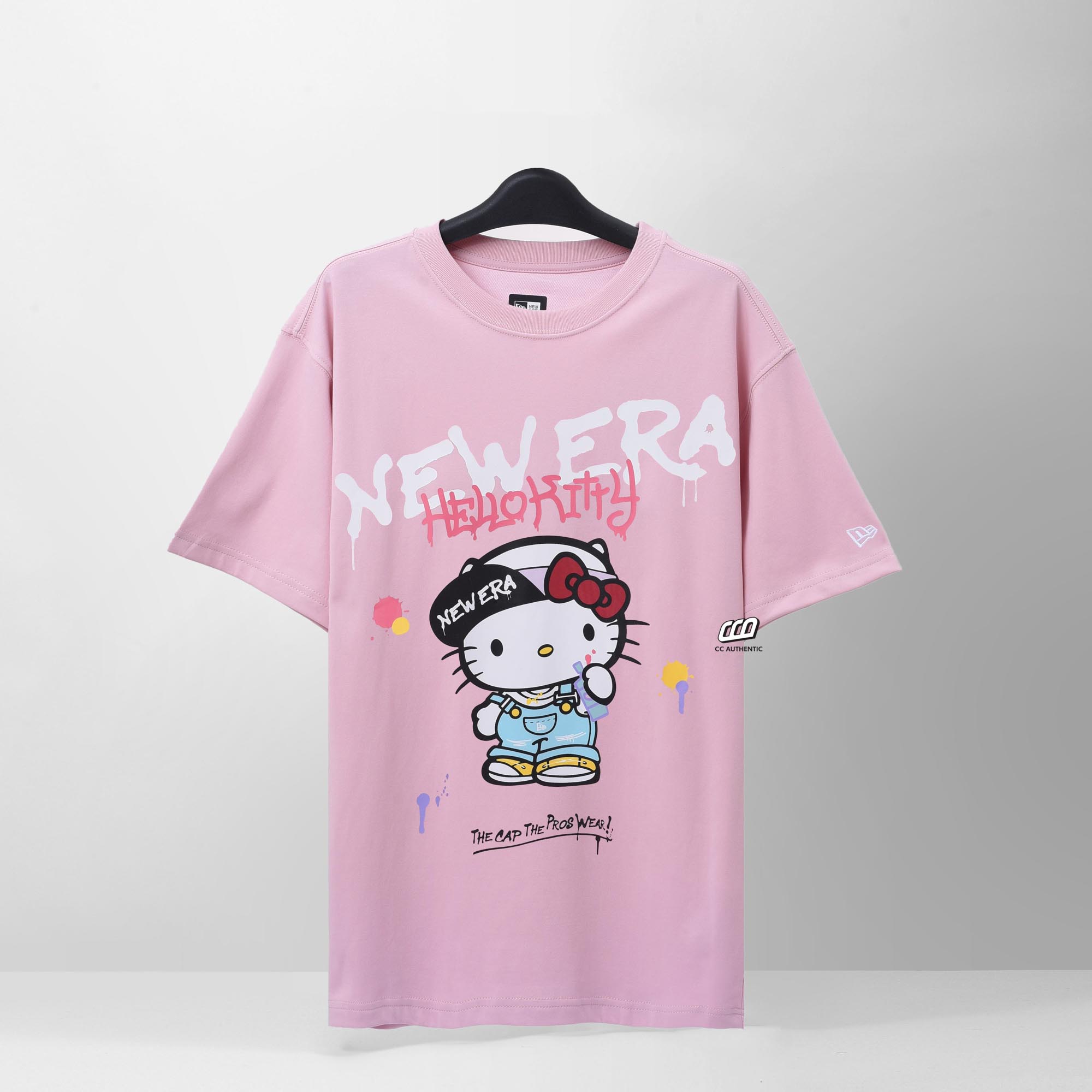 NEW ERA HELLO KITTY T-SHIRT - PINK