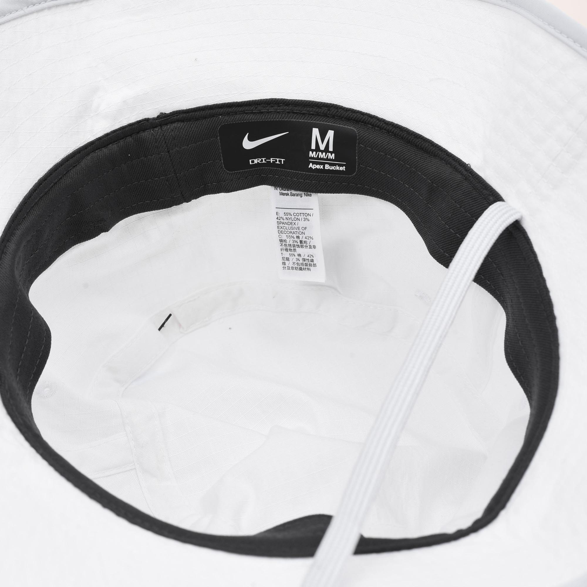 NIKE BOONIE BUCKET HAT - WHITE