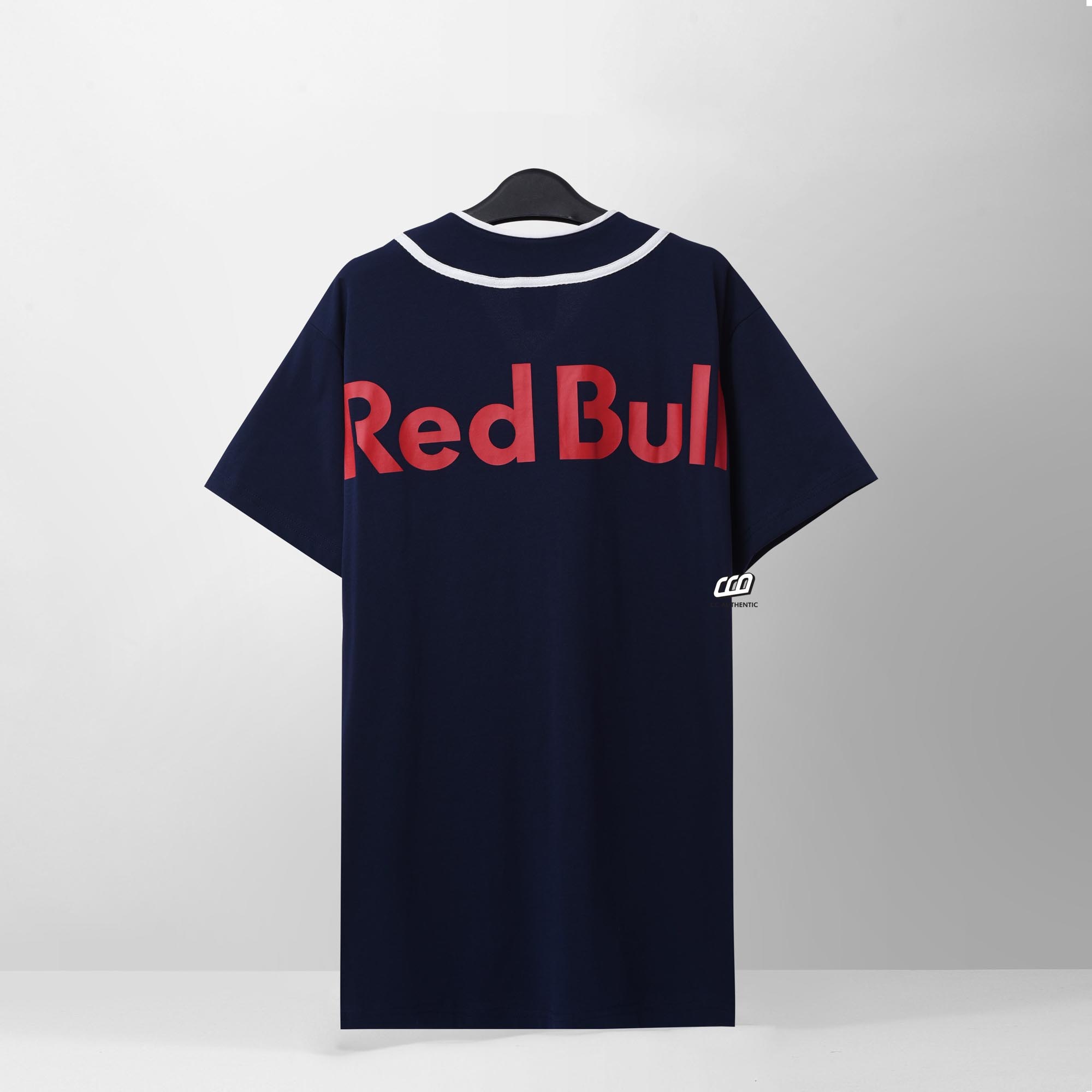 NEW ERA BASEBALL RED BULL T-SHIRT - NAVY