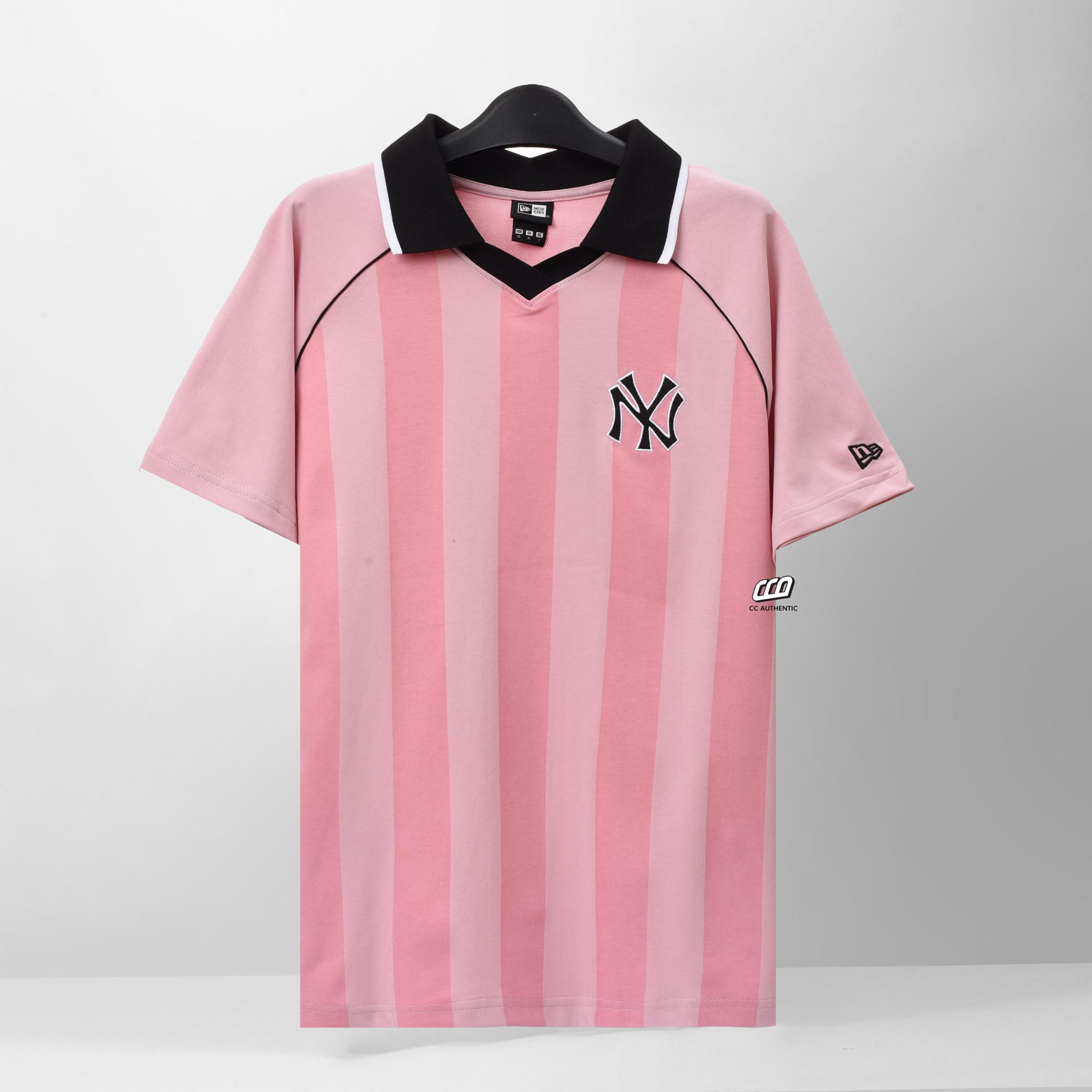 NEW ERA MIAMI POLO SHIRT - PINK