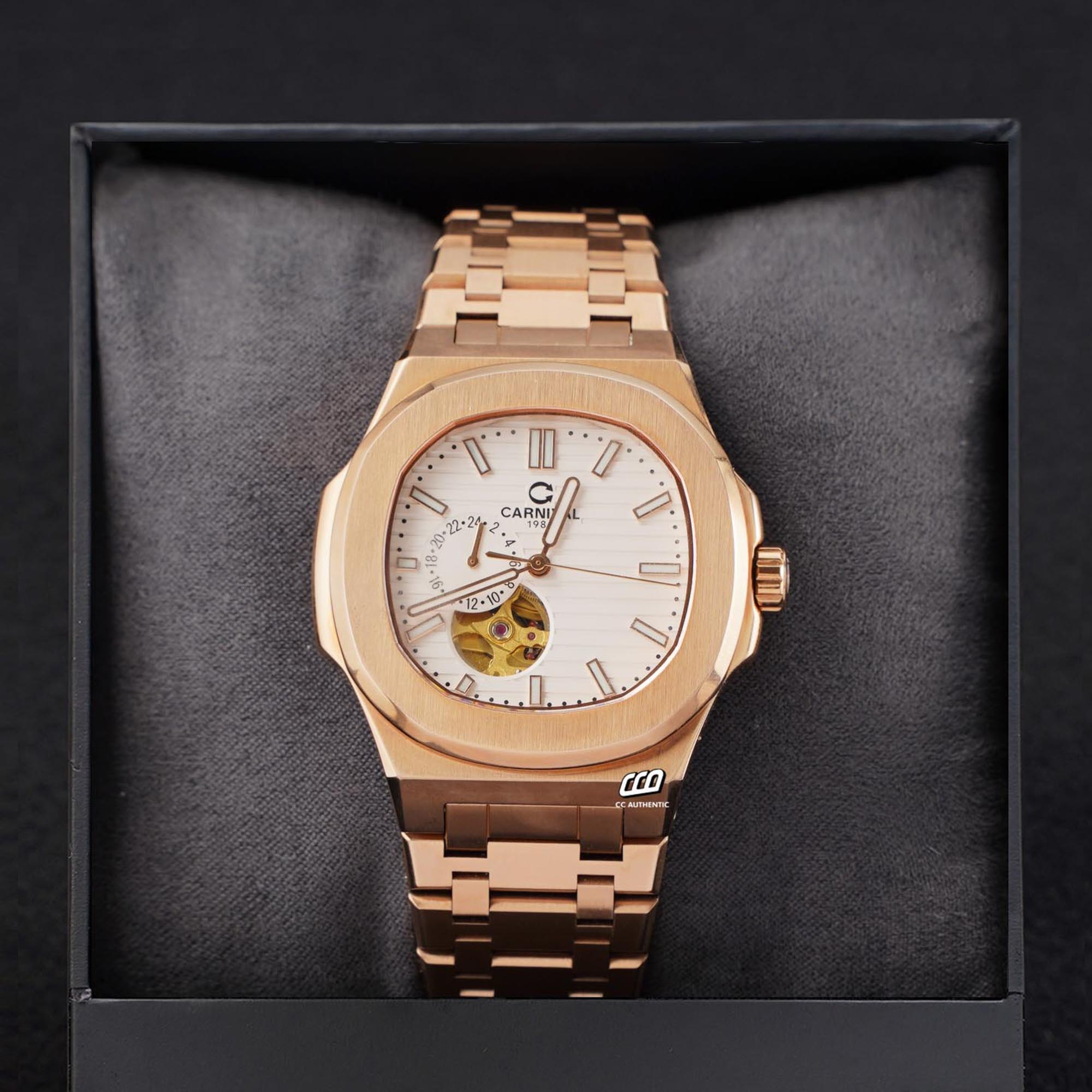 ĐỒNG HỒ NAM CARNIVAL 8159G VH T AUTOMATIC 41MM
