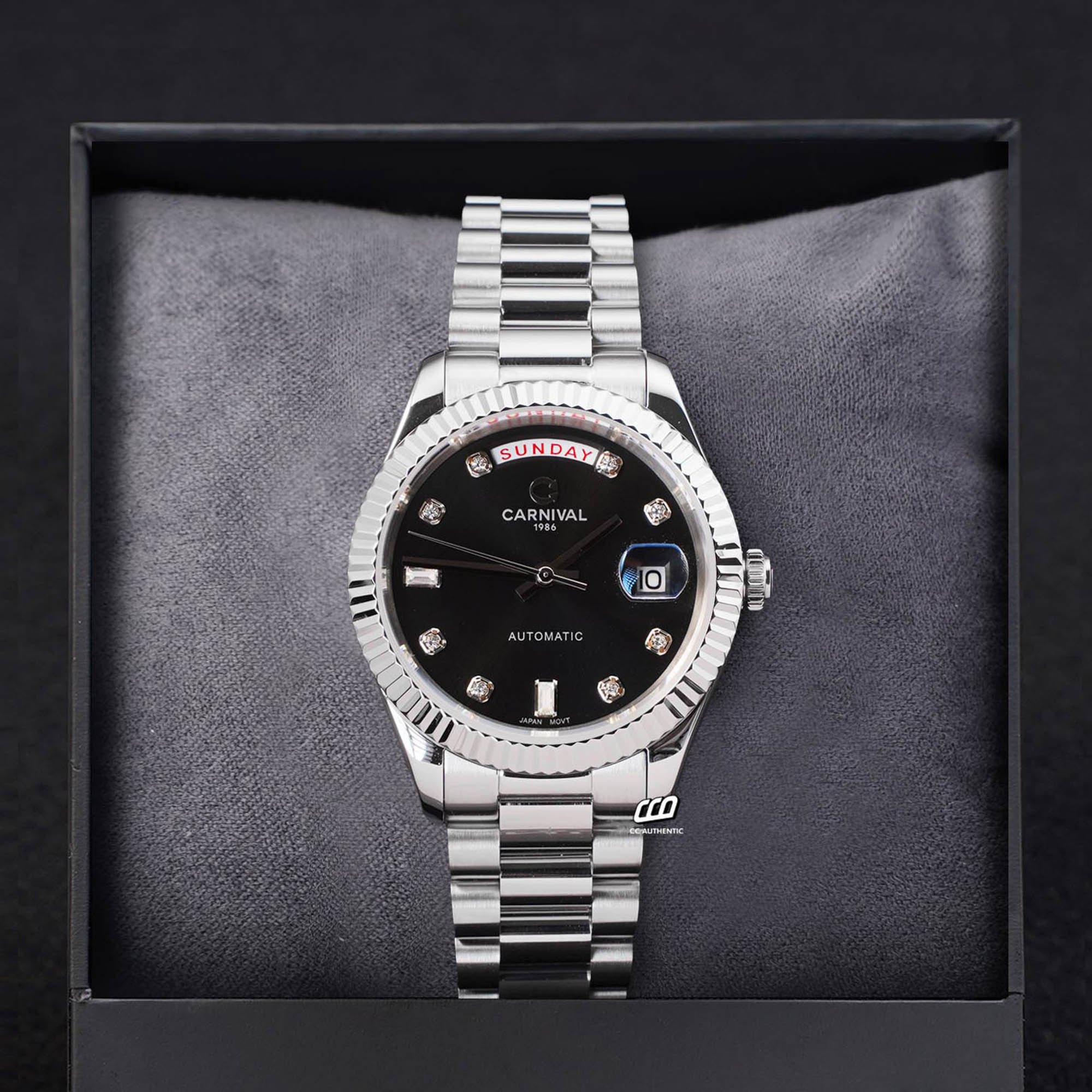 ĐỒNG HỒ NAM CARNIVAL 8239G VT D AUTOMATIC 38MM