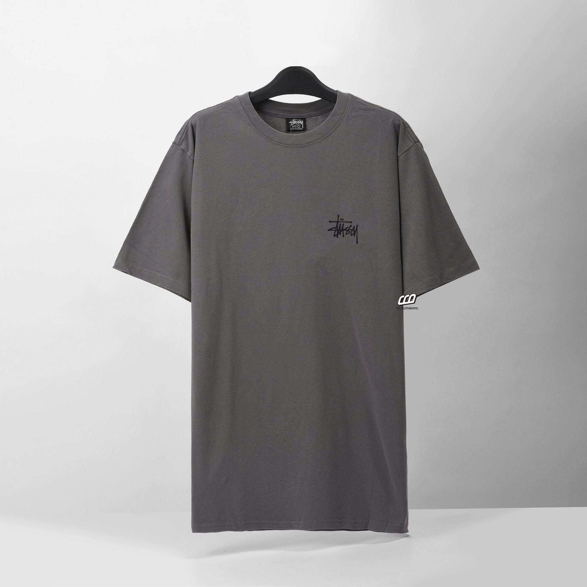 STUSSY BASIC TSHIRT - GREY