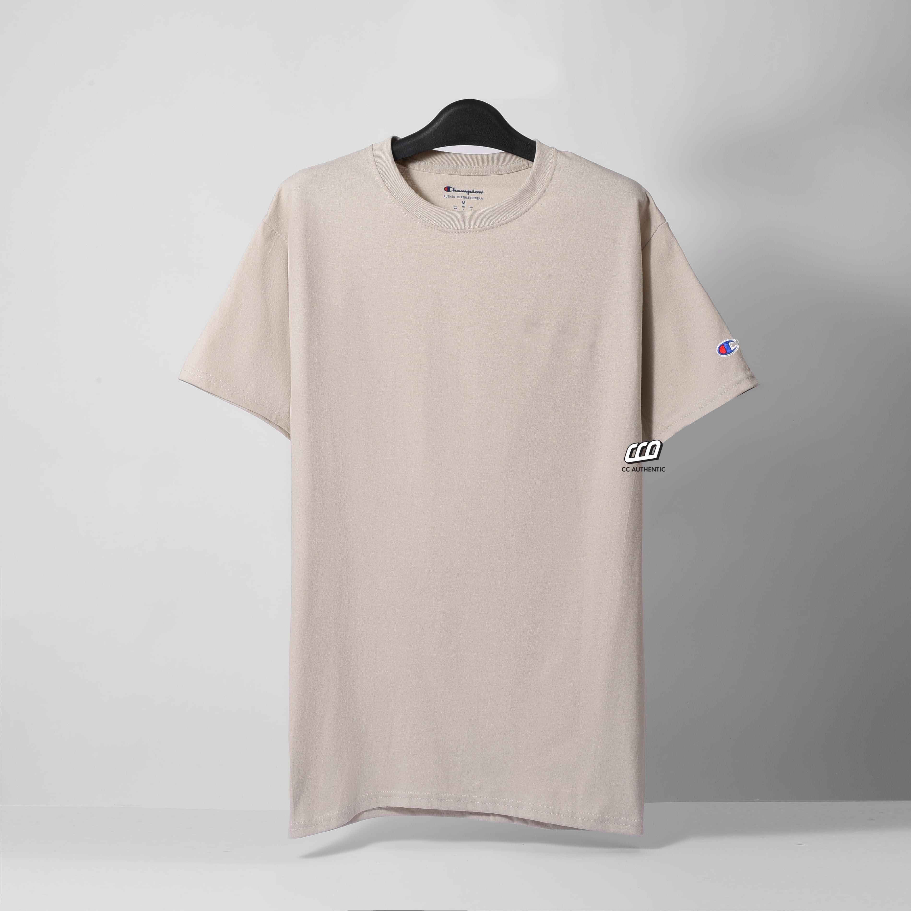 CHAMPION BASIC T-SHIRT - SAND