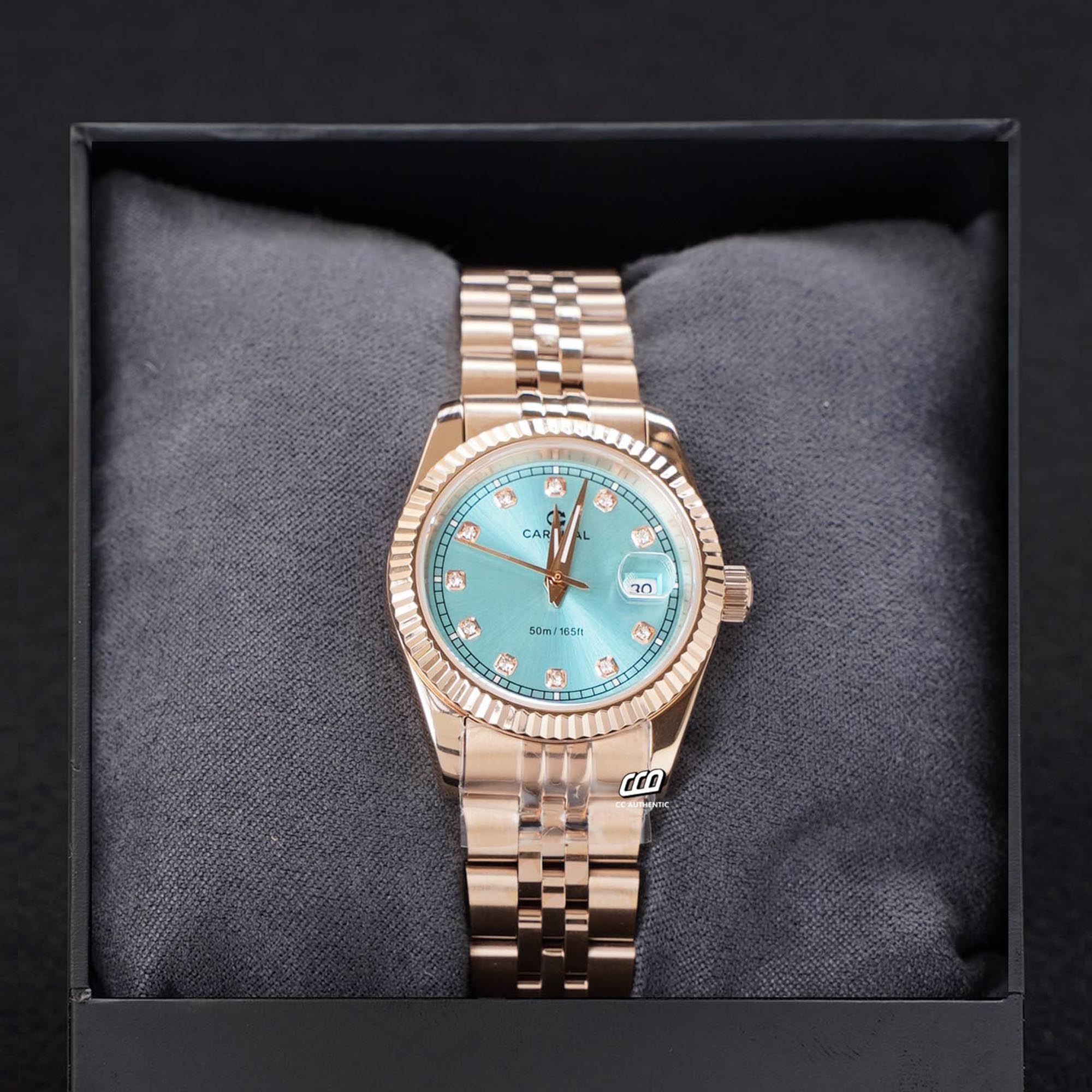 ĐỒNG HỒ NỮ CARNIVAL 8131L VH XT QUAZT 32MM