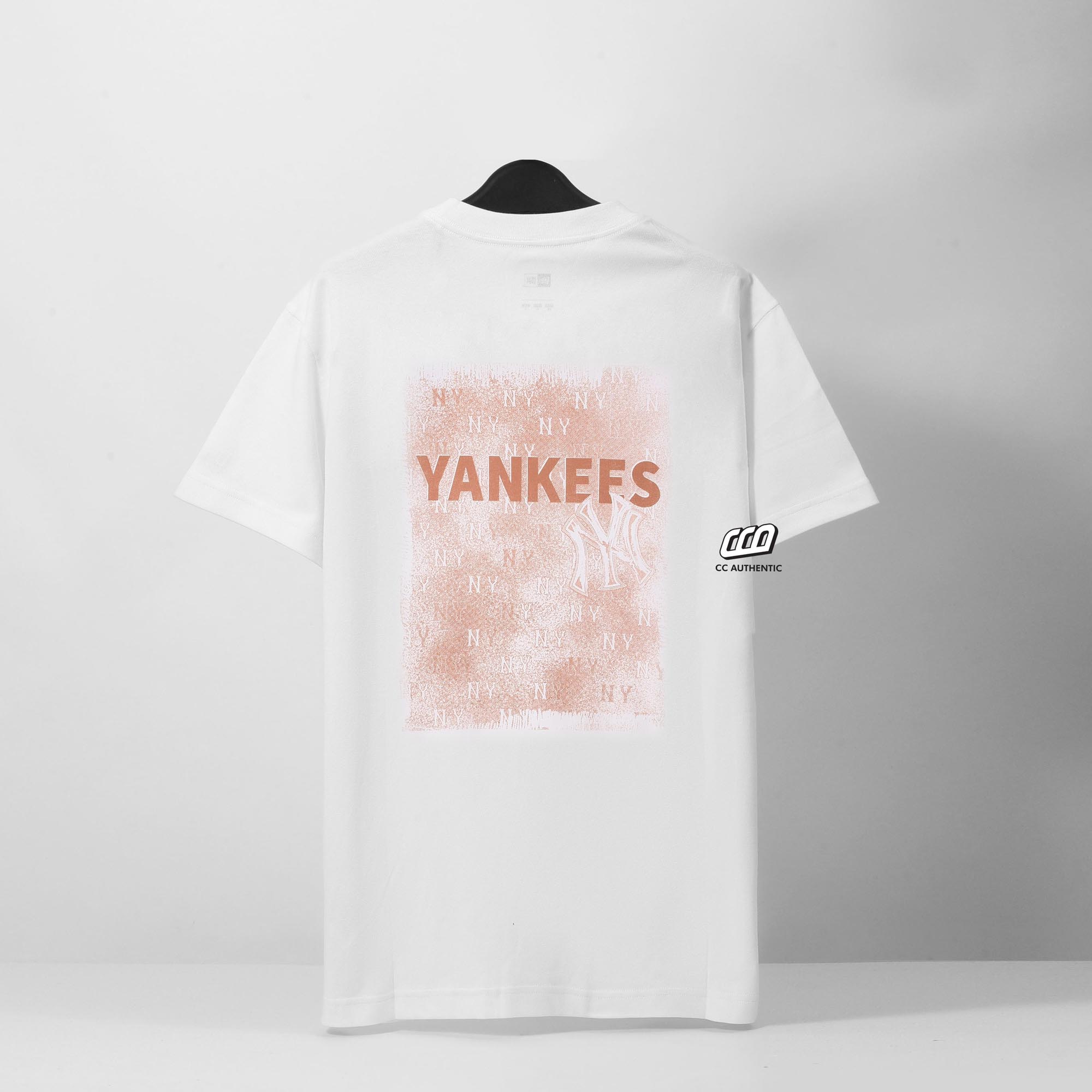 NEW ERA MONO YK IN BACK T-SHIRT - WHITE